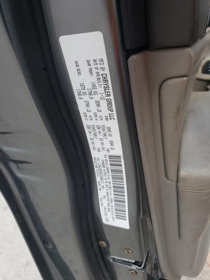 2012 Jeep Grand Cherokee Laredo VIN: 1C4RJEAG5CC236417 Lot: 86135785