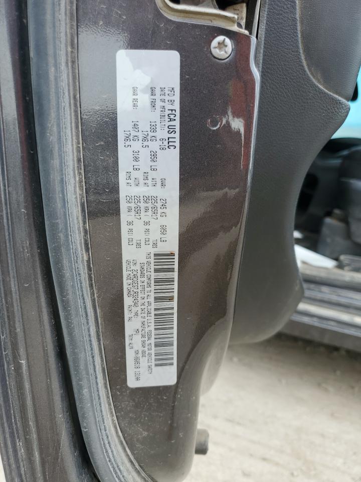 2018 Dodge Grand Caravan Gt VIN: 2C4RDGEG7JR324340 Lot: 85675995