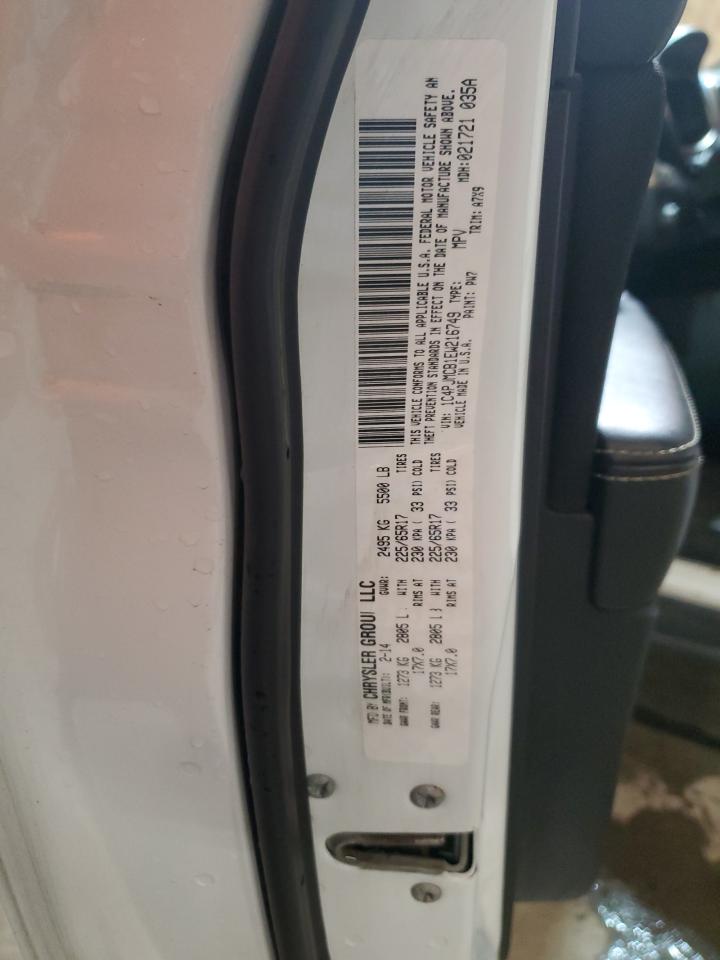 2014 Jeep Cherokee Latitude VIN: 1C4PJMCB1EW216749 Lot: 87217855