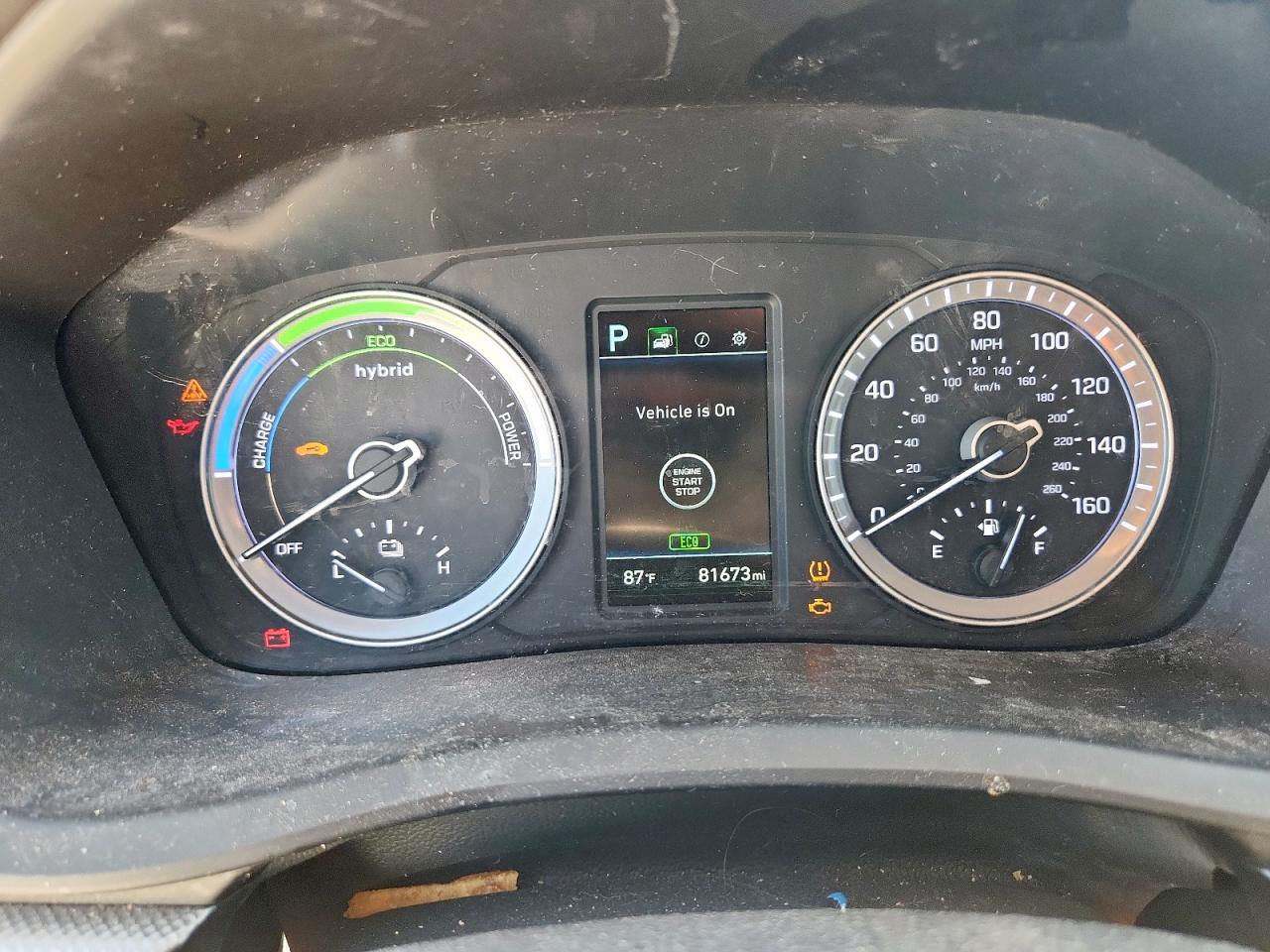 2019 Hyundai Sonata Hybrid VIN: KMHE24L37KA091841 Lot: 86101655