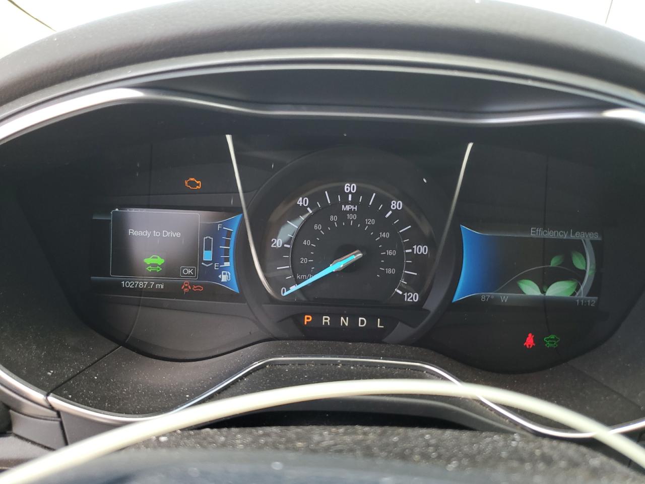 2014 Ford Fusion Titanium Hev VIN: 3FA6P0RUXER379727 Lot: 82330625