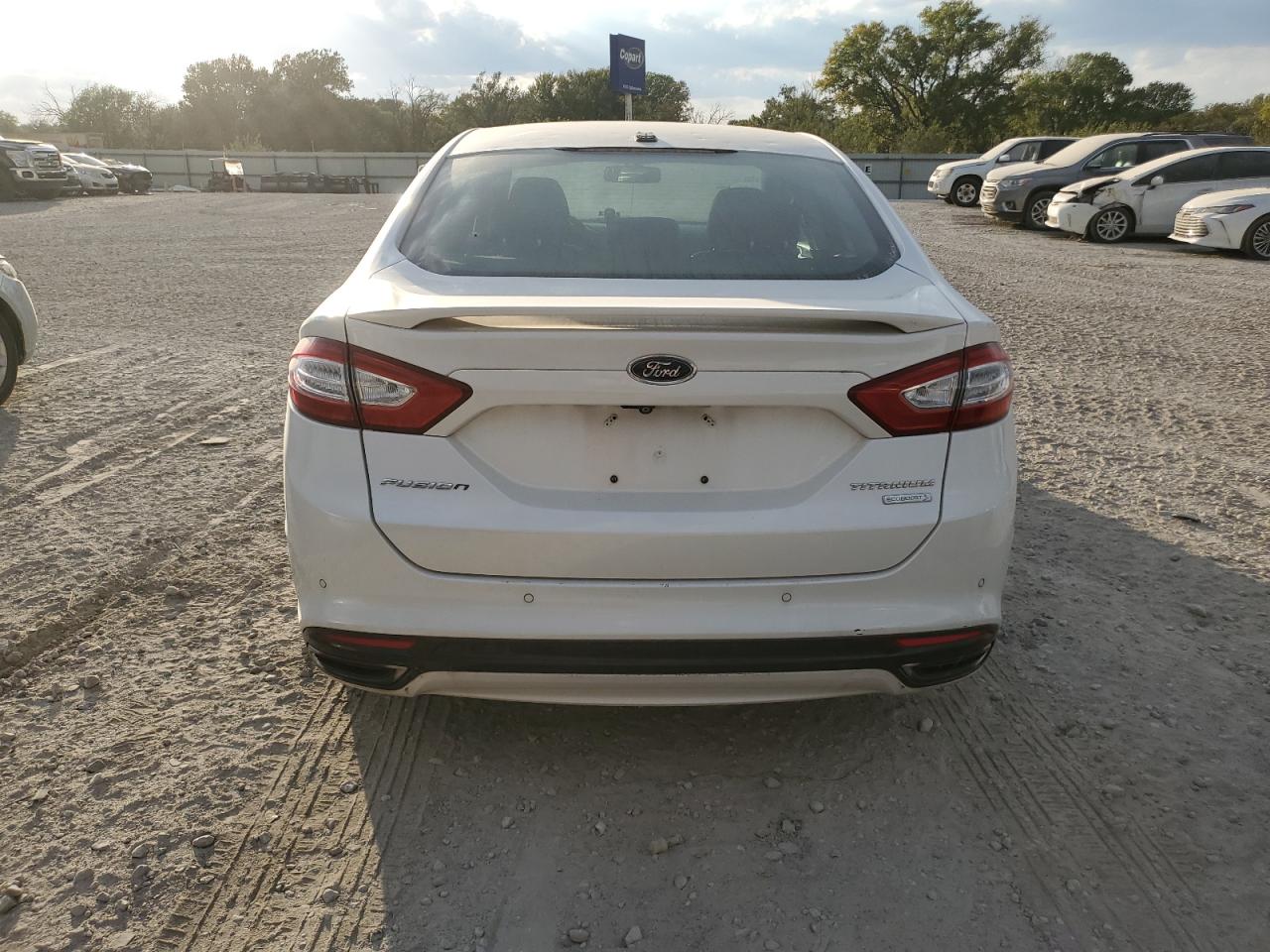 2013 Ford Fusion Titanium VIN: 3FA6P0K96DR379020 Lot: 85779825