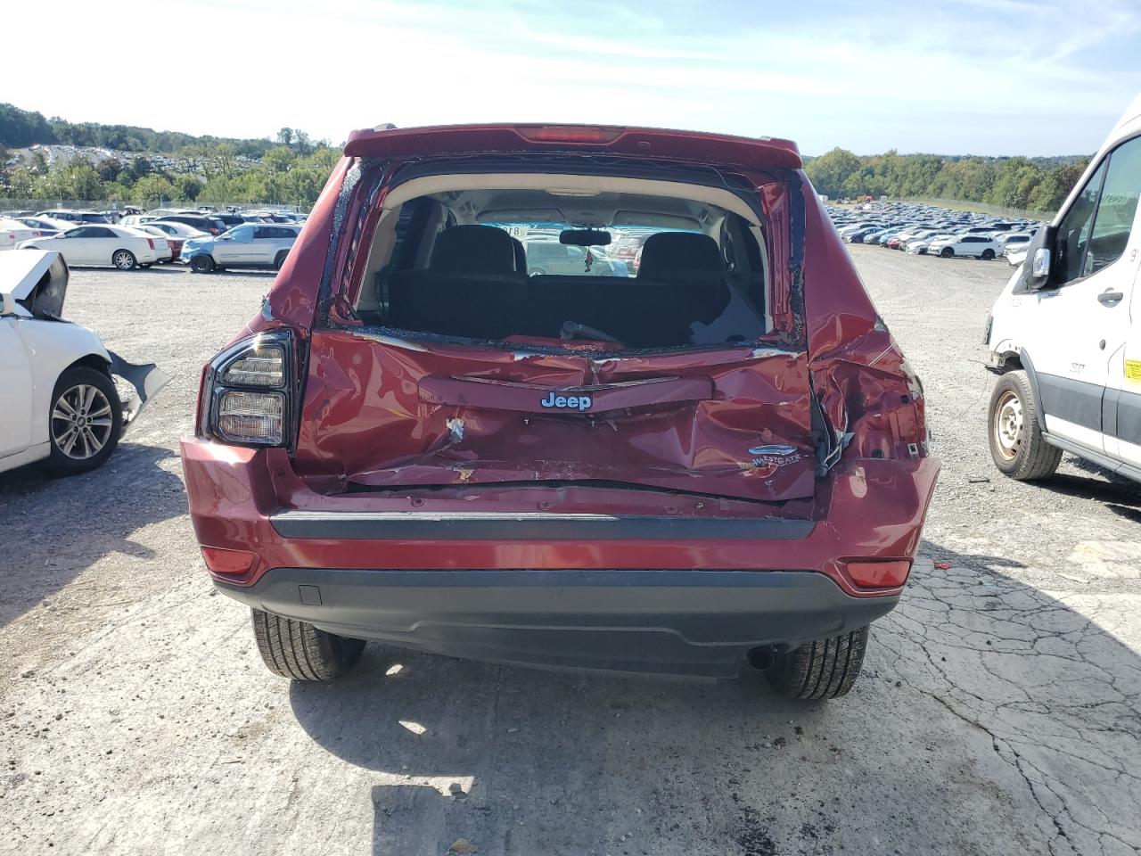 2014 Jeep Compass Latitude VIN: 1C4NJCEA5ED518028 Lot: 81981605