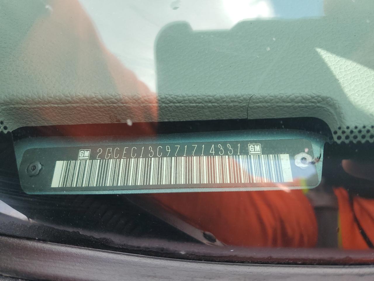 2008 Chevrolet Silverado C1500 VIN: 2GCEC19C681714331 Lot: 81887925