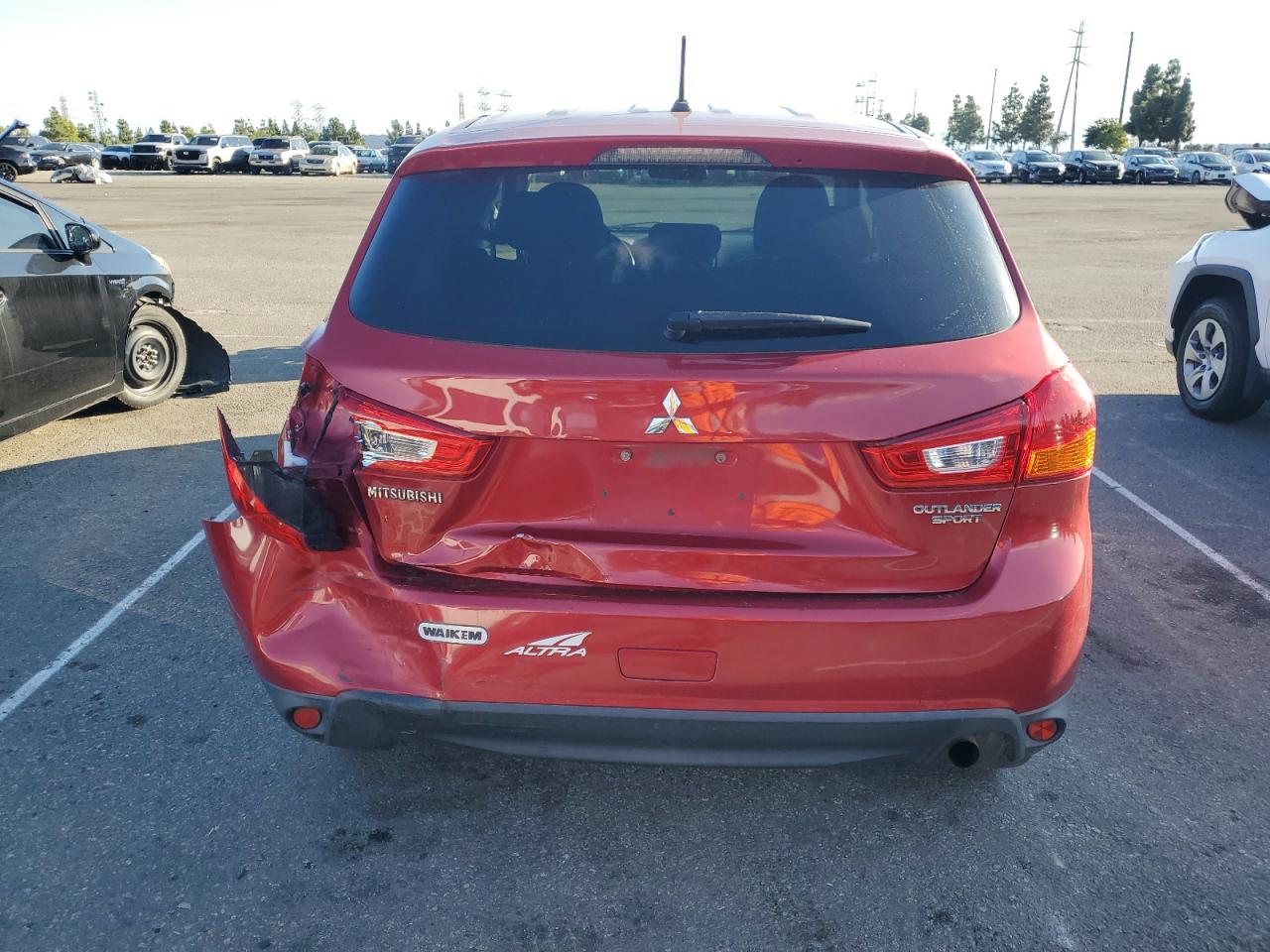 2014 Mitsubishi Outlander Sport Es VIN: 4A4AP3AU7EE021238 Lot: 86712855