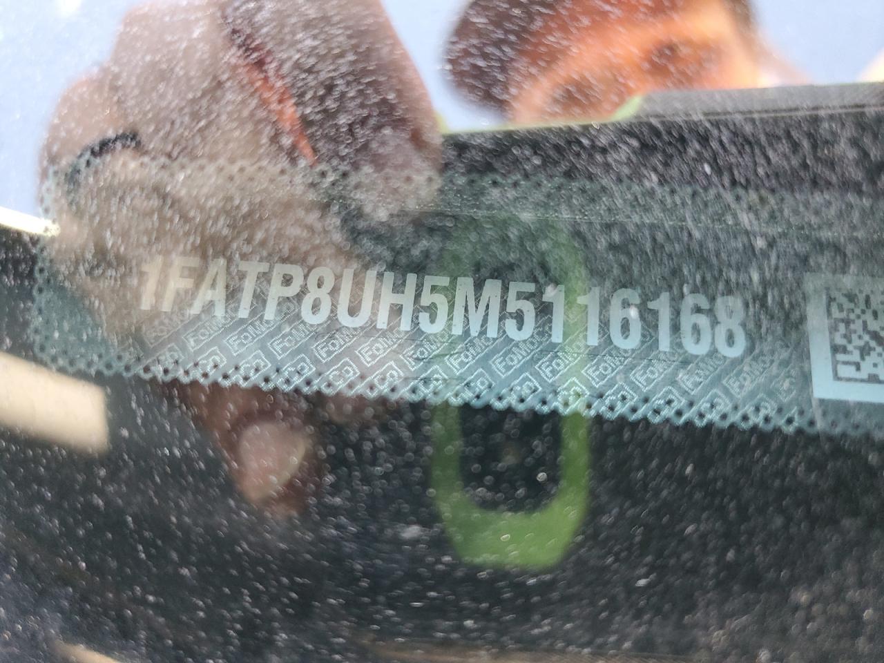 2021 Ford Mustang VIN: 1FATP8UH5M5116168 Lot: 89514405