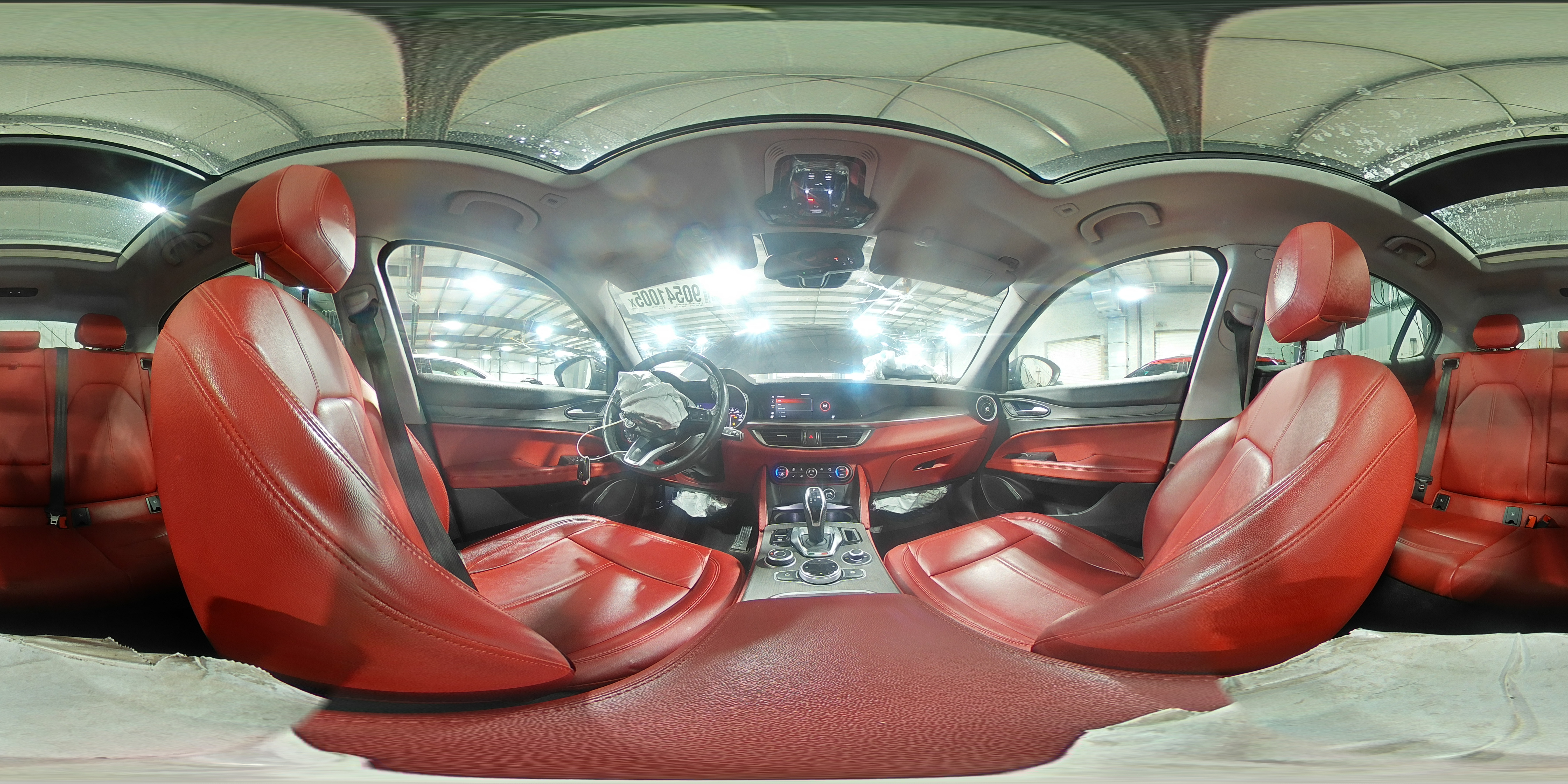 2021 Alfa Romeo Stelvio Ti VIN: ZASPAKBN9M7D12287 Lot: 90541005