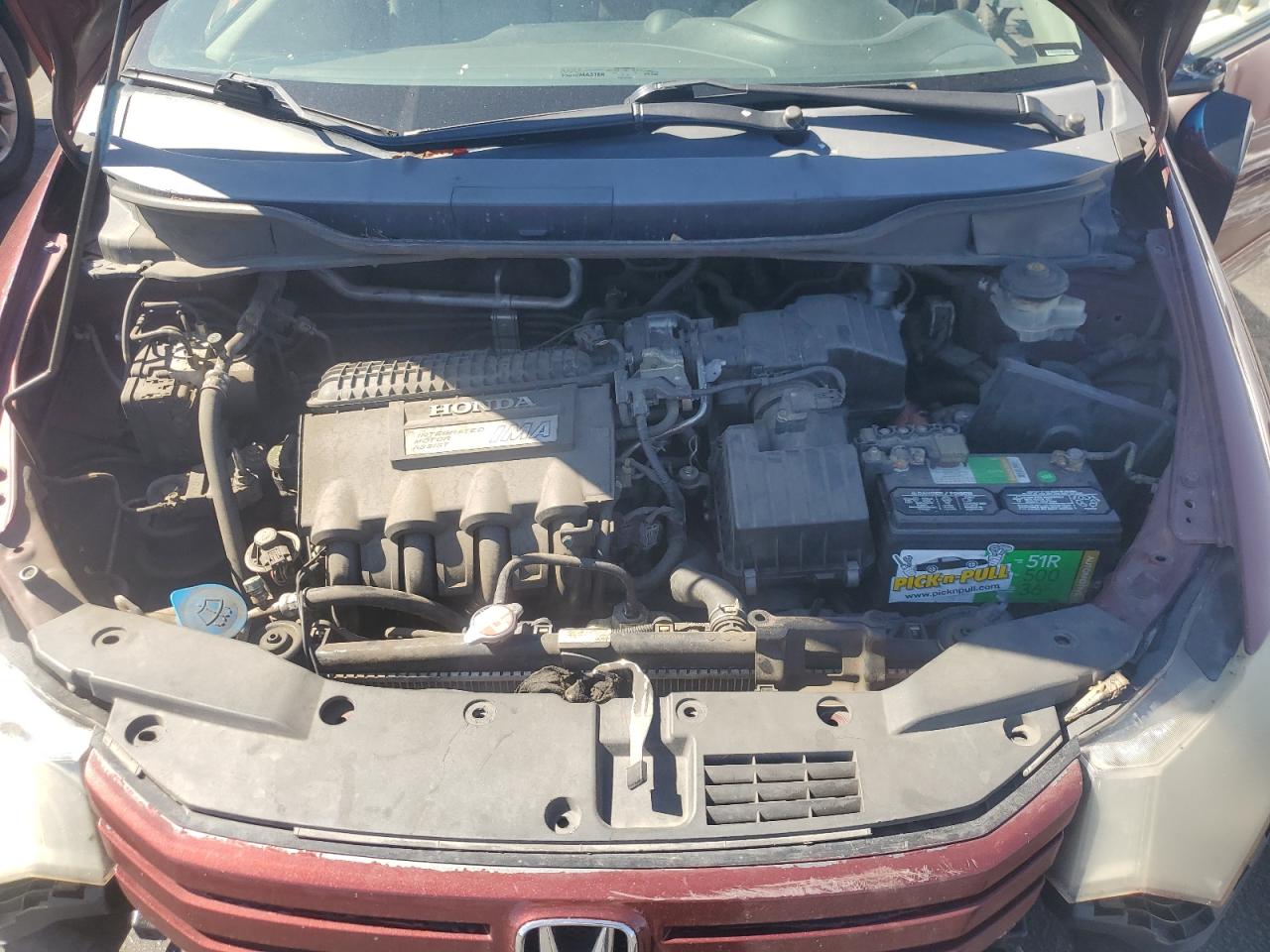 2011 Honda Insight VIN: JHMZE2H37BS010744 Lot: 85539625