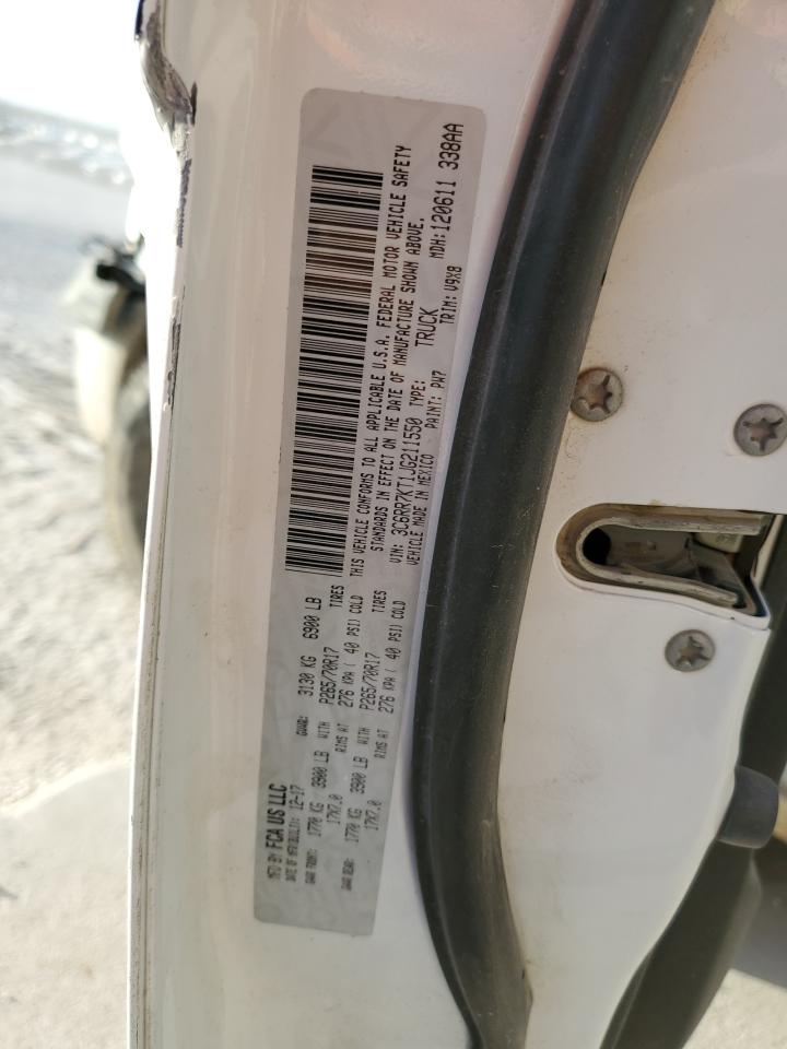 2018 Ram 1500 St VIN: 3C6RR7KT1JG211550 Lot: 89811135