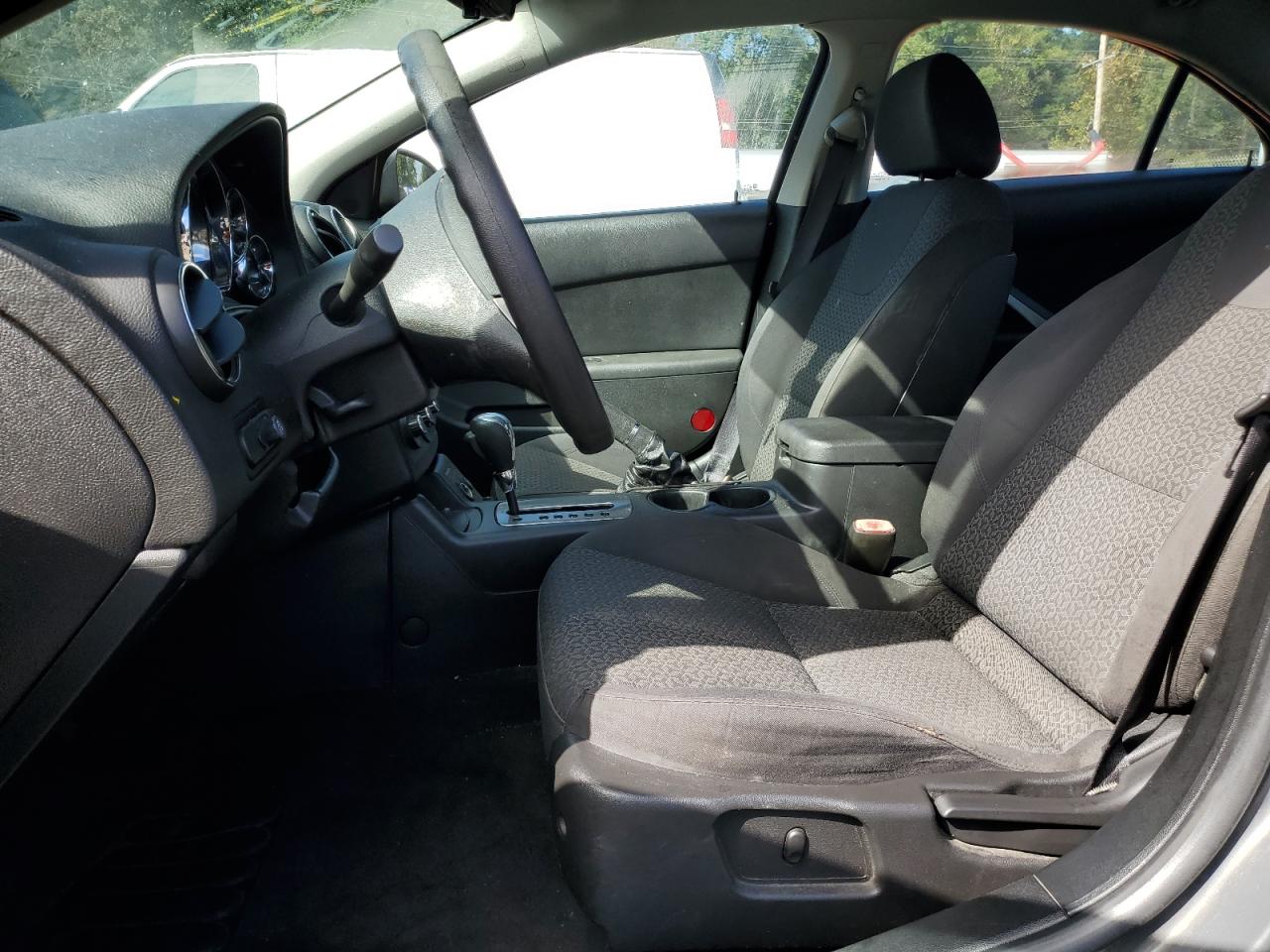 1G2ZG57B284209448 PONTIAC G6 2008 GRAY Photo 7