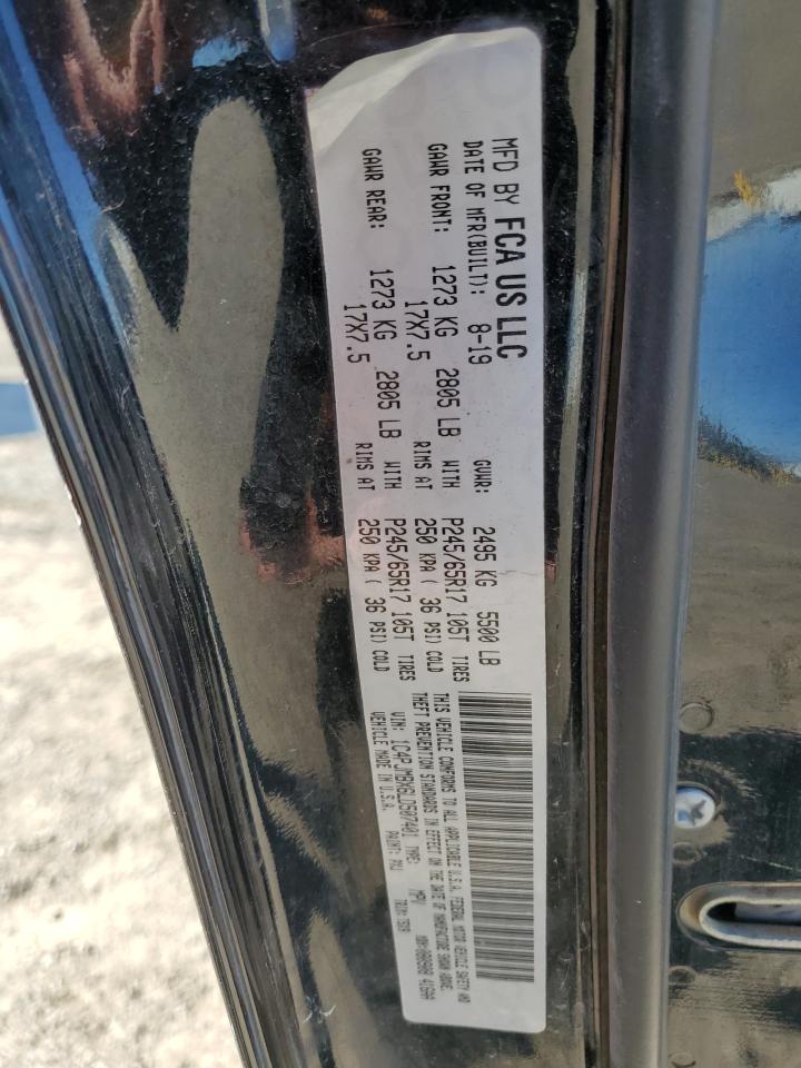 2020 Jeep Cherokee Trailhawk VIN: 1C4PJMBX6LD507401 Lot: 87290785