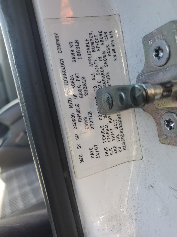 2008 Suzuki Forenza Base VIN: KL5JD56ZX8K864782 Lot: 89725025