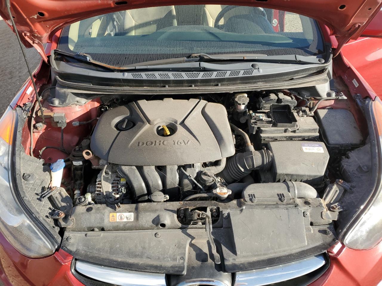 2012 Hyundai Elantra Gls VIN: KMHDH4AE3CU344801 Lot: 85105085