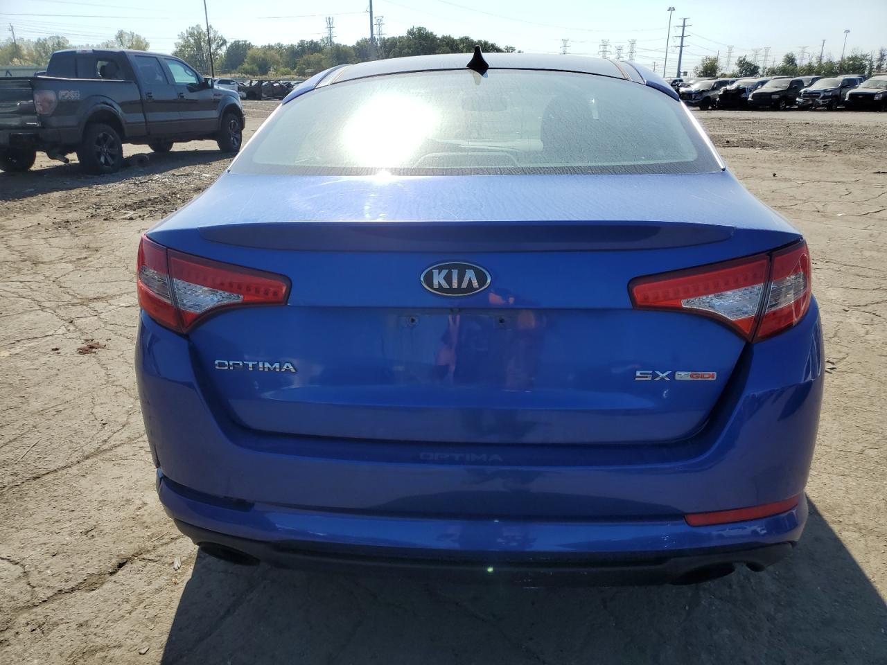 2013 Kia Optima Sx VIN: 5XXGR4A65DG153413 Lot: 85136775