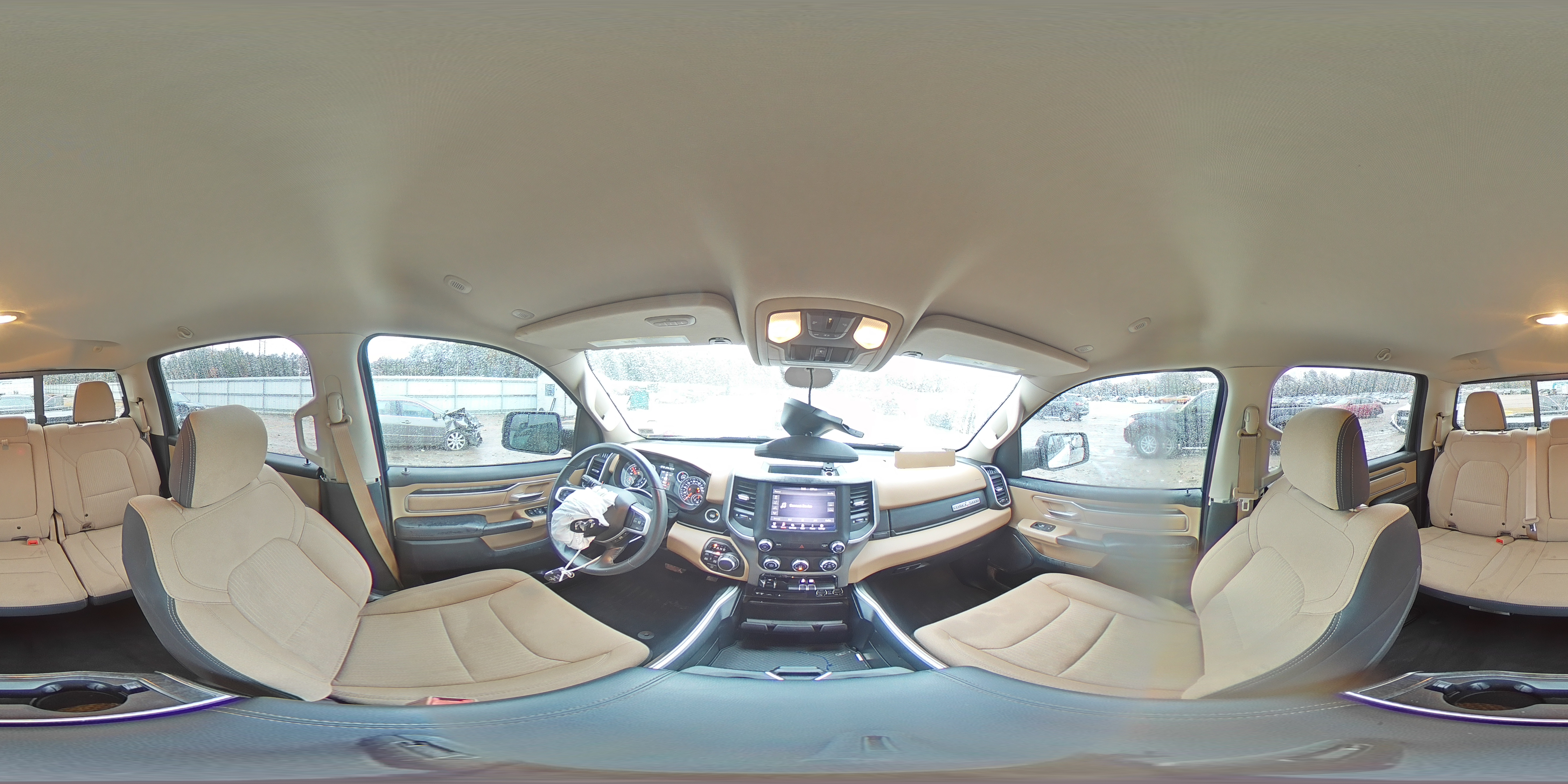 2019 Ram 1500 Big Horn/Lone Star VIN: 1C6SRFFT3KN621670 Lot: 90424245