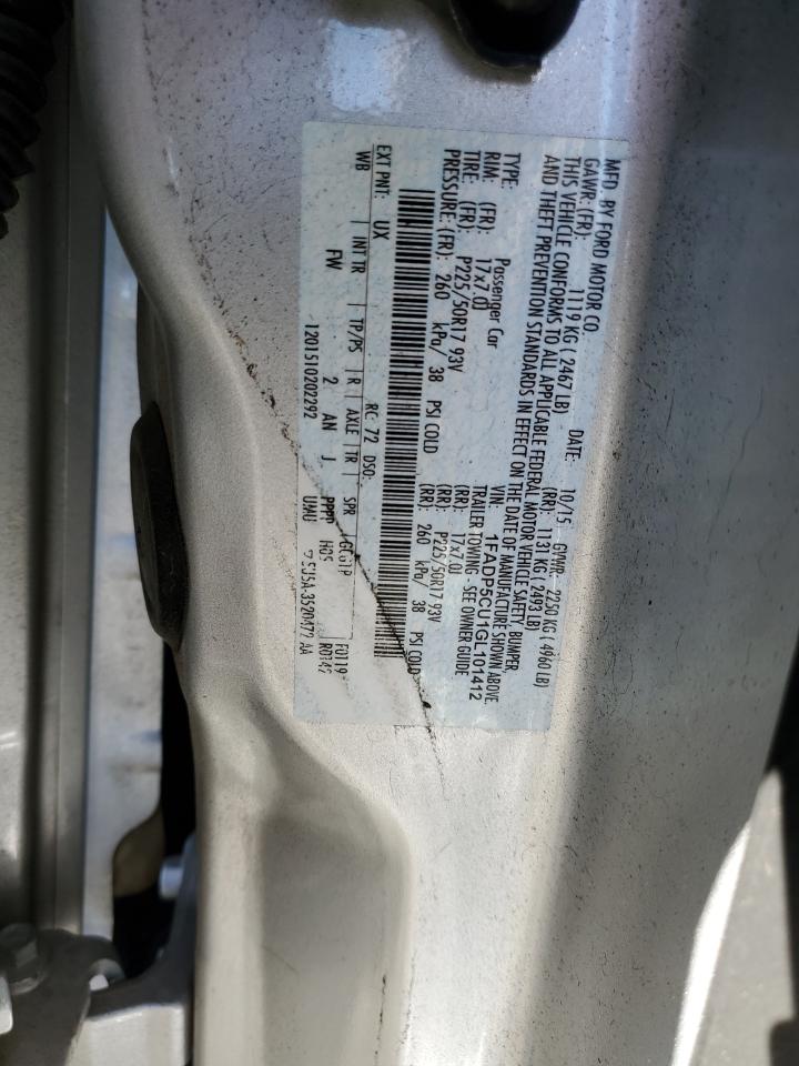 2016 Ford C-Max Premium Sel VIN: 1FADP5CU1GL101412 Lot: 84982975