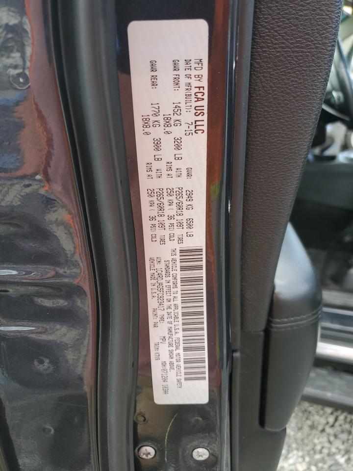 2015 Dodge Durango Sxt VIN: 1C4RDJAG5FC923417 Lot: 85600495