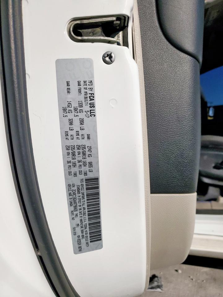 2017 Chrysler Pacifica Touring L VIN: 2C4RC1BGXHR796028 Lot: 90458715