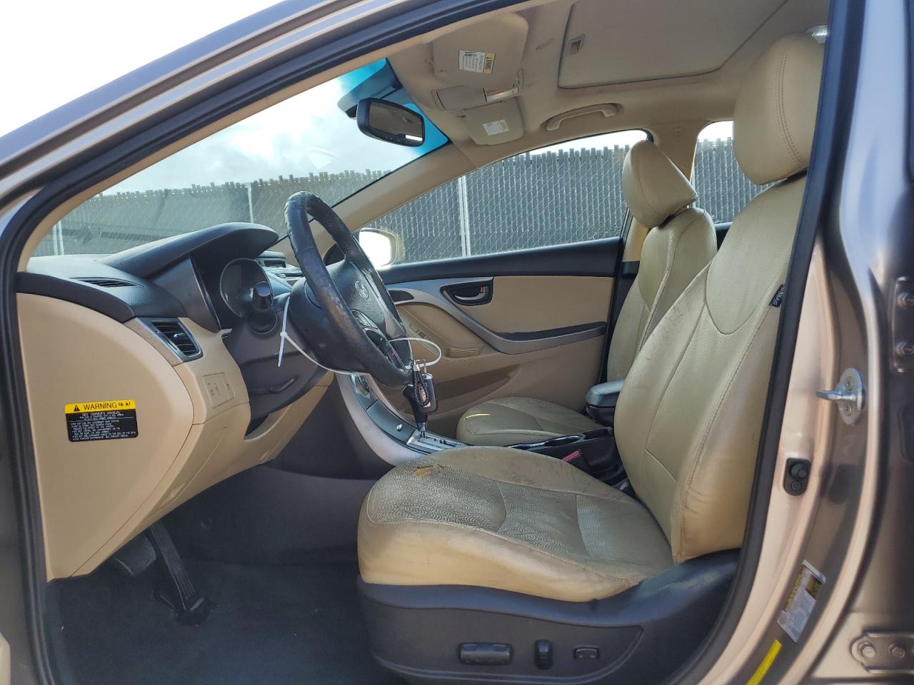 2013 Hyundai Elantra Gls VIN: 5NPDH4AE0DH158570 Lot: 85085875