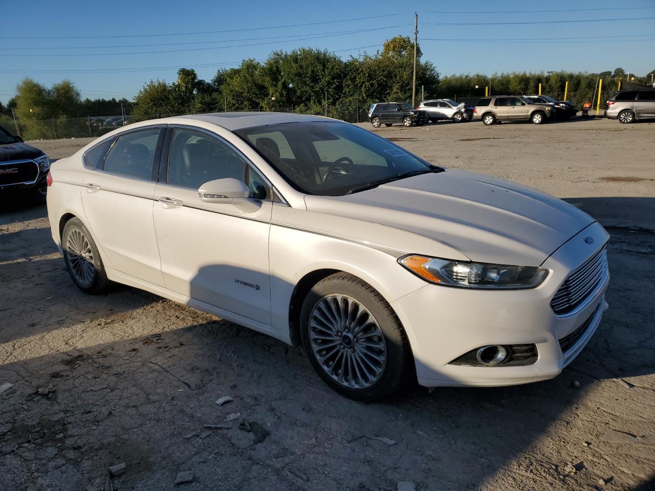 2013 Ford Fusion Titanium Hev VIN: 3FA6P0RUXDR290397 Lot: 84879665