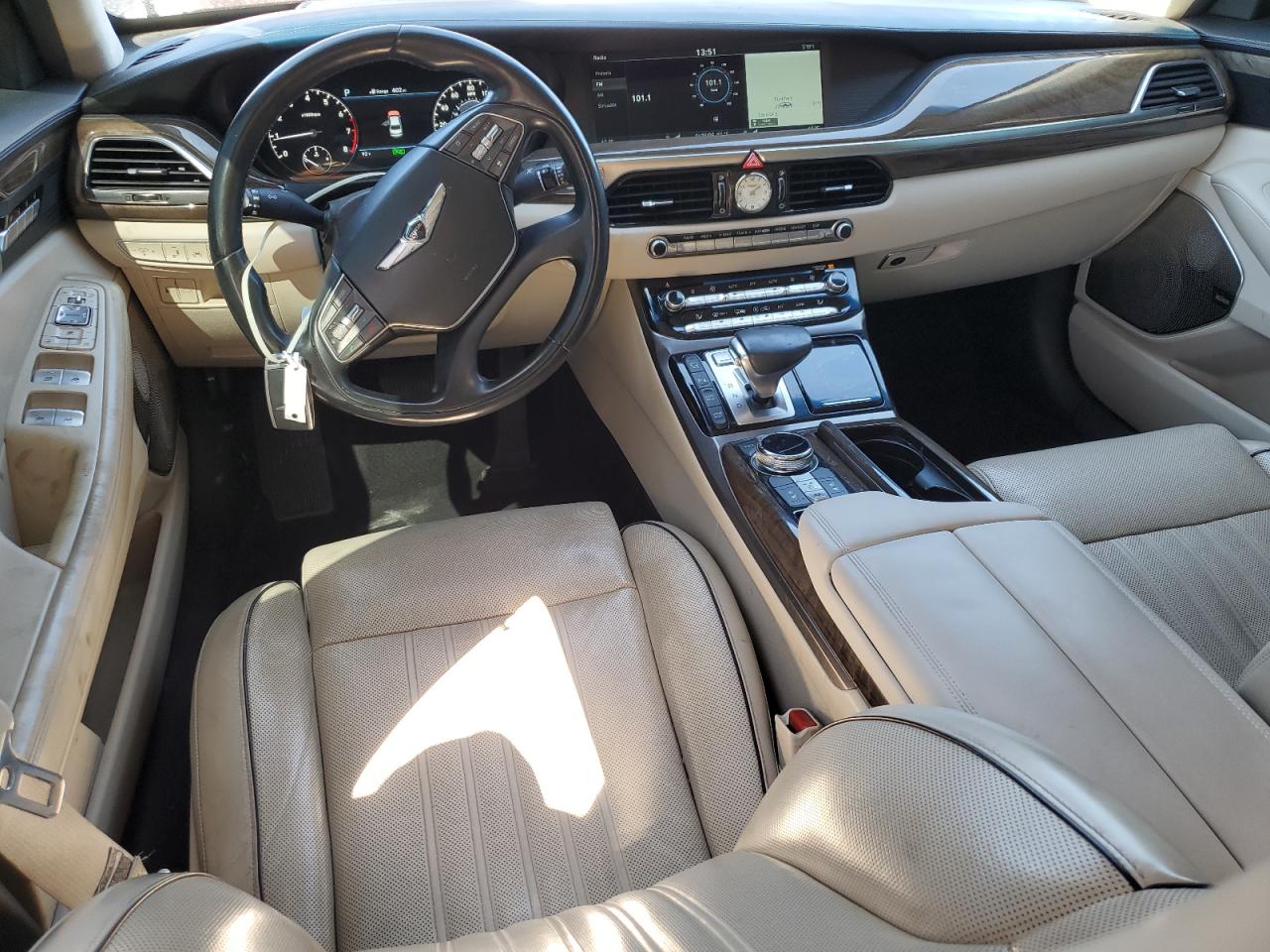 2019 Genesis G90 Ultimate VIN: KMHG54JH0KU050593 Lot: 90349225