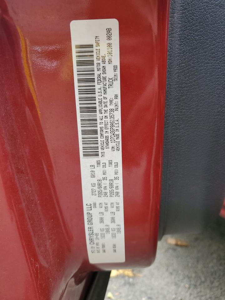2010 Dodge Dakota Sxt VIN: 1D7CW3GP8AS135738 Lot: 86528515
