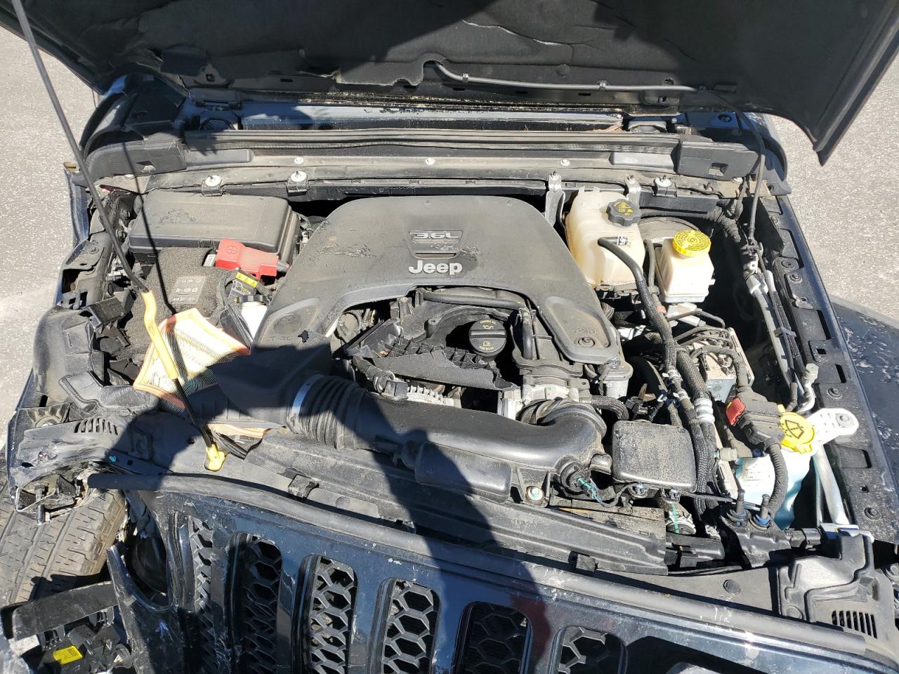 2021 Jeep Gladiator Overland VIN: 1C6HJTFG3ML512384 Lot: 86605455