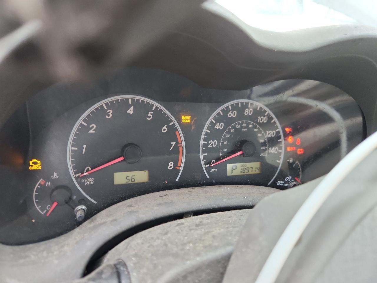 2010 Toyota Corolla Base VIN: 1NXBU4EE3AZ262075 Lot: 85192215