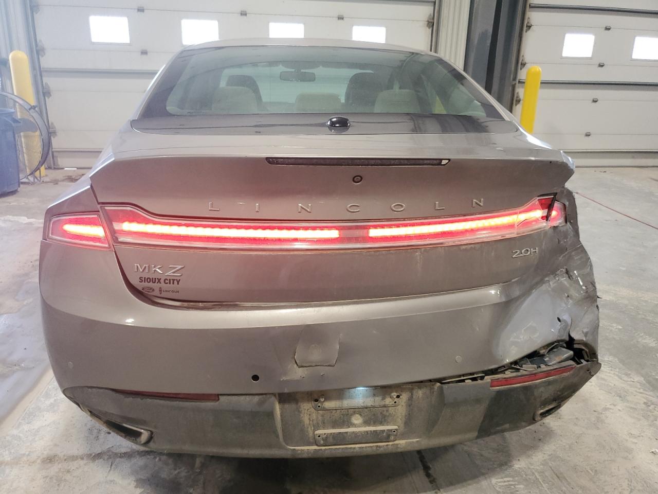 2016 Lincoln Mkz Hybrid VIN: 3LN6L2LU7GR629126 Lot: 85209895