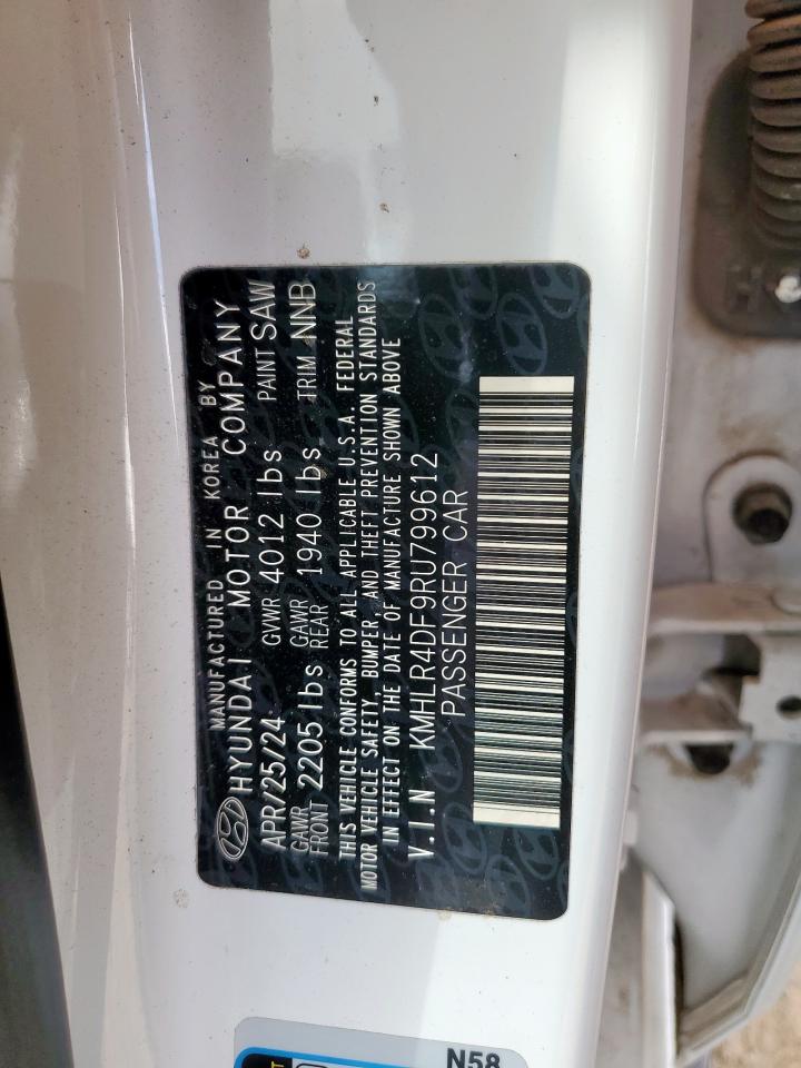 2024 Hyundai Elantra N Line VIN: KMHLR4DF9RU799612 Lot: 81993505