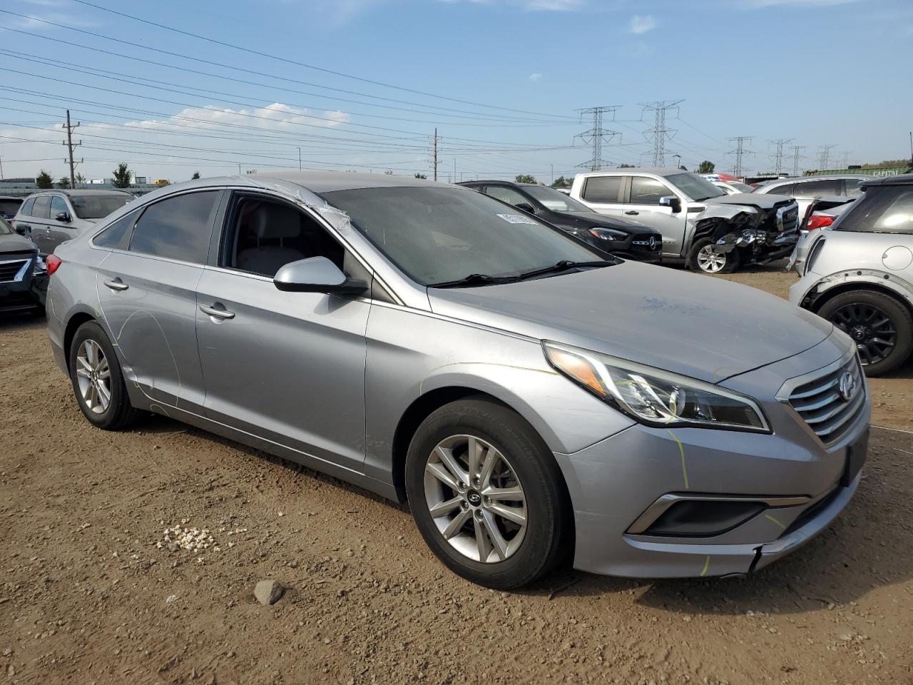 2017 Hyundai Sonata Se VIN: 5NPE24AFXHH592502 Lot: 85129895