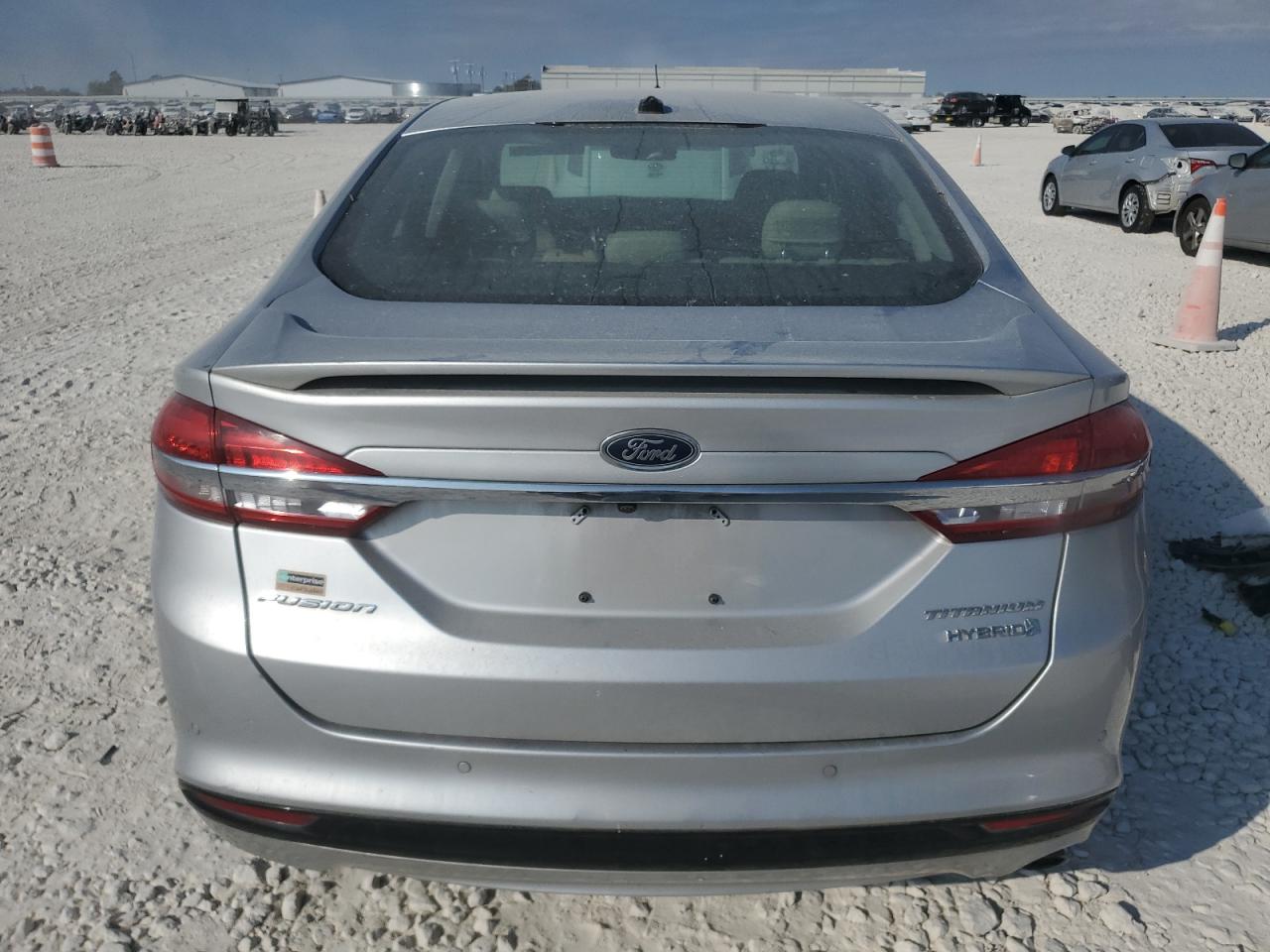 2018 Ford Fusion Titanium/Platinum Hev VIN: 3FA6P0RU5JR234492 Lot: 86871585
