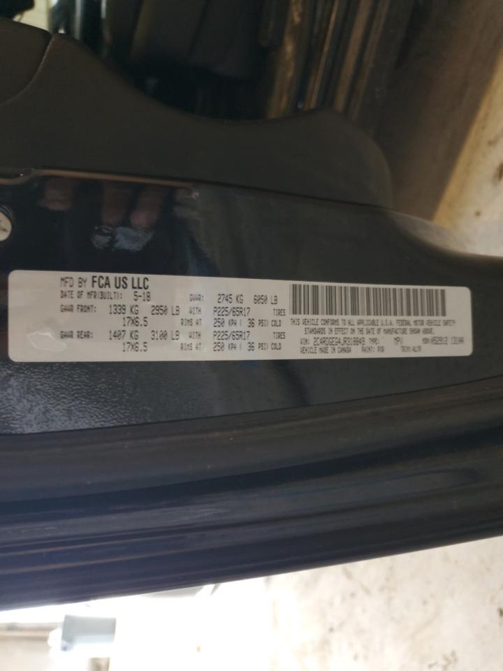 2018 Dodge Grand Caravan Gt VIN: 2C4RDGEG4JR318849 Lot: 85522325