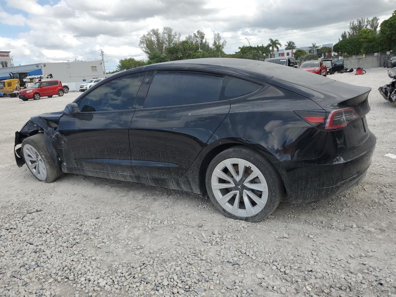 2021 Tesla Model 3 black null electric 5YJ3E1EA3MF032423 photo #3