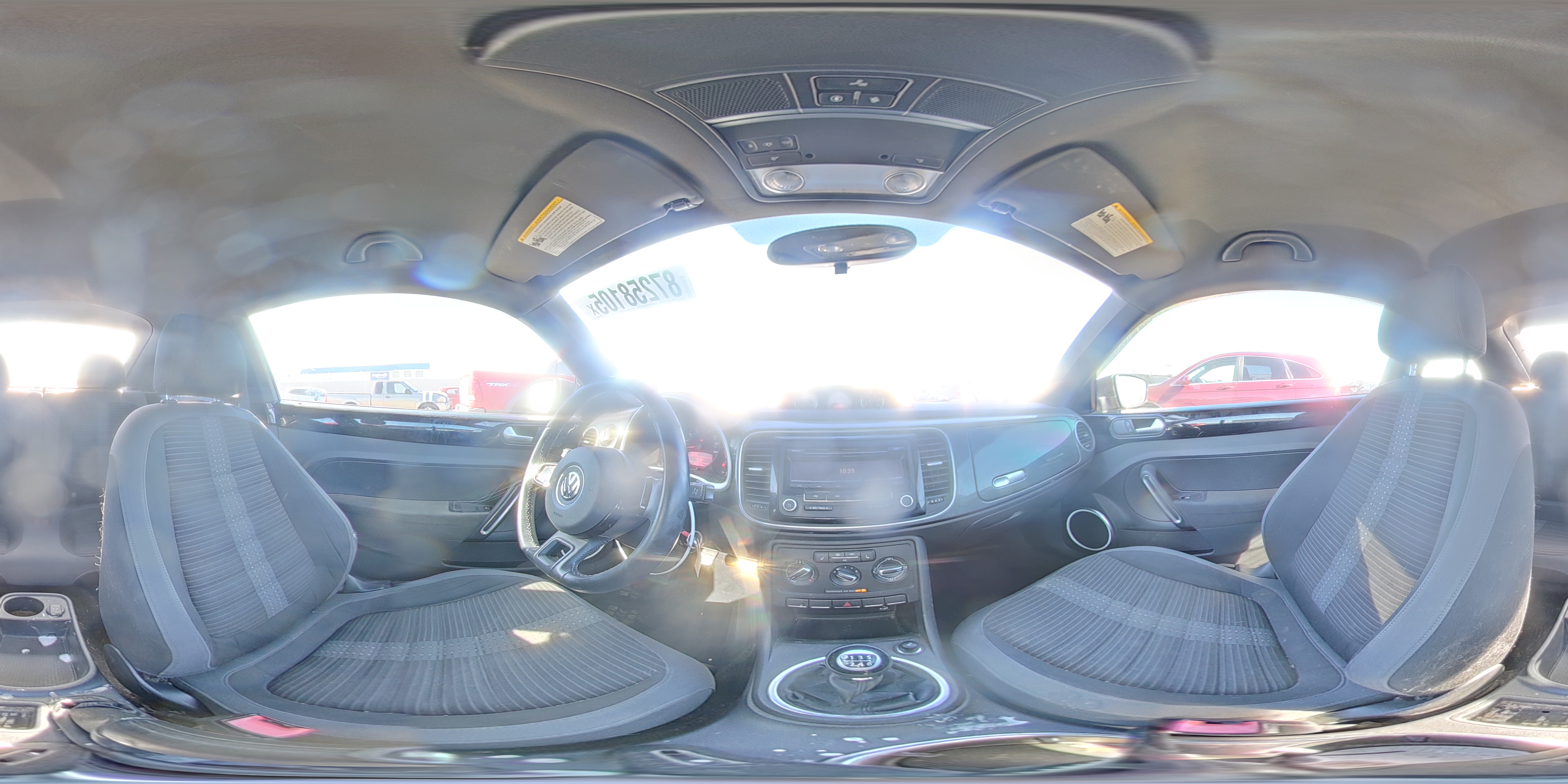 2012 Volkswagen Beetle Turbo VIN: 3VW467ATXCM642662 Lot: 87258105