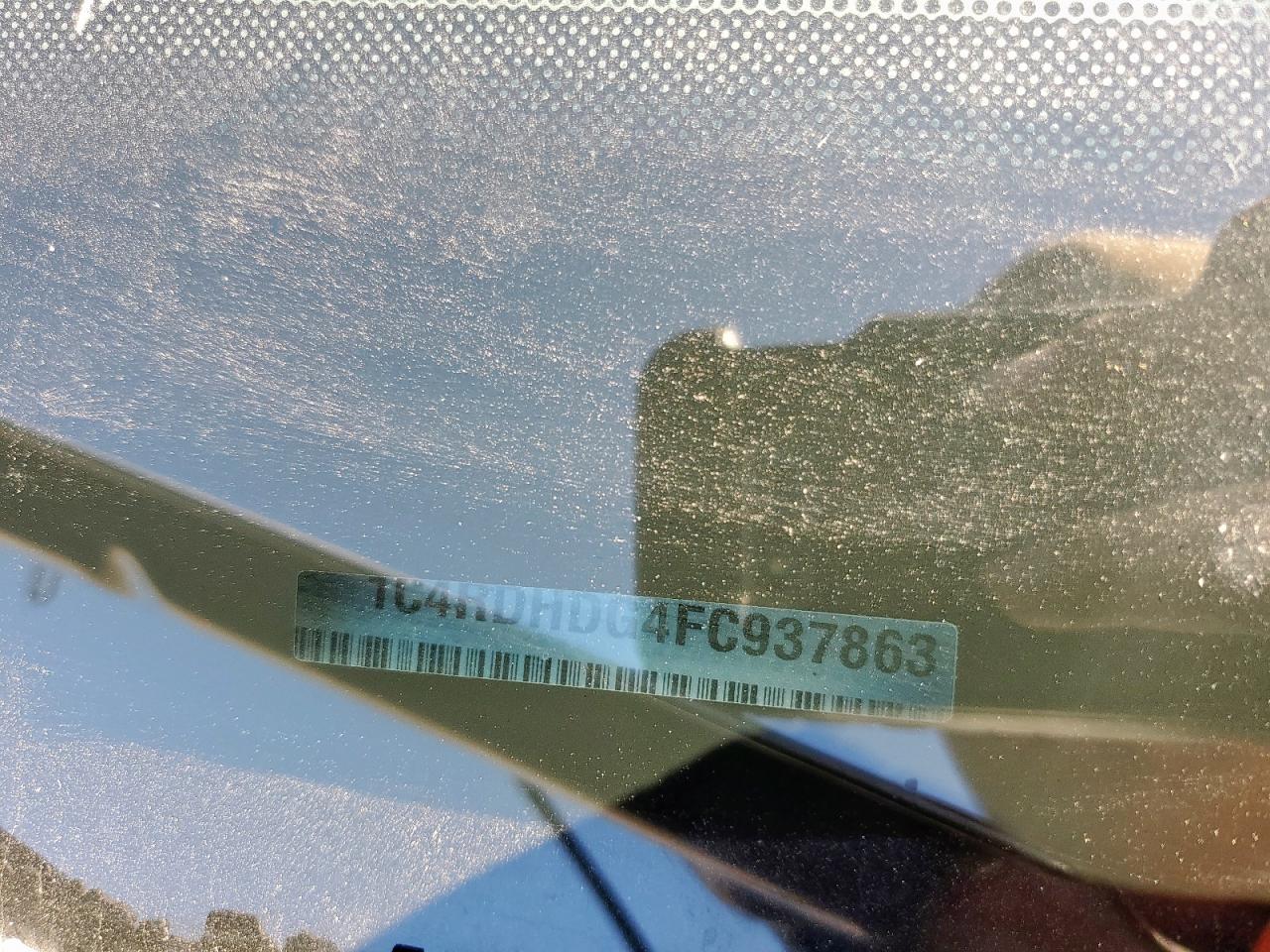 2015 Dodge Durango Limited VIN: 1C4RDHDG4FC937863 Lot: 90226745