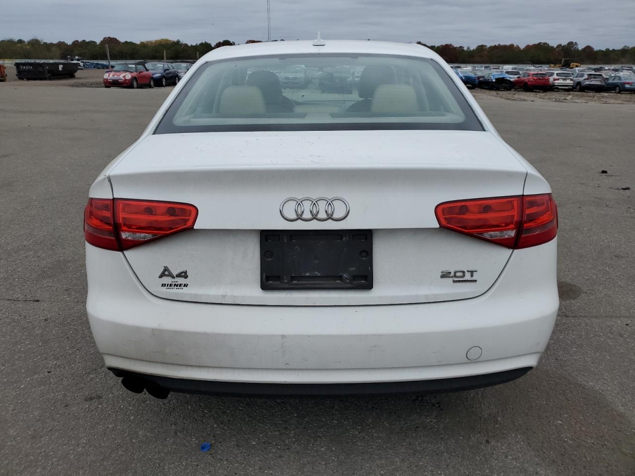 2014 Audi A4 Premium VIN: WAUBFAFL7EN037956 Lot: 90482455