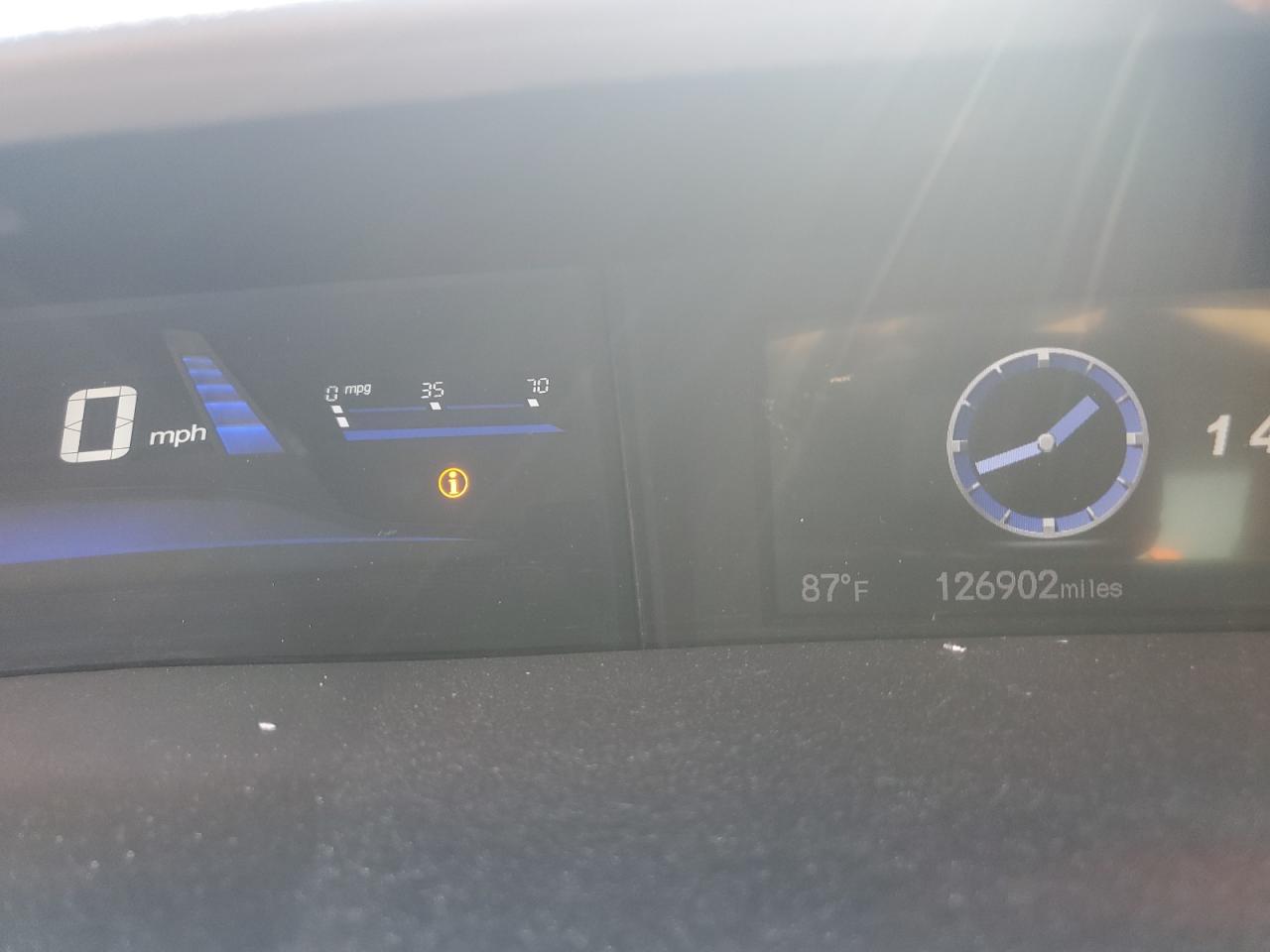 2013 Honda Civic Ex VIN: 2HGFB2F87DH534726 Lot: 84809675