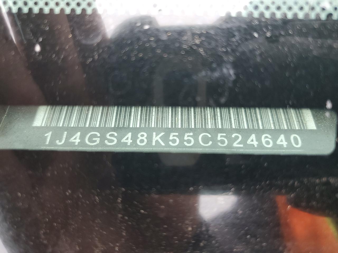 2005 Jeep Grand Cherokee Laredo VIN: 1J4GS48K55C524640 Lot: 85381115