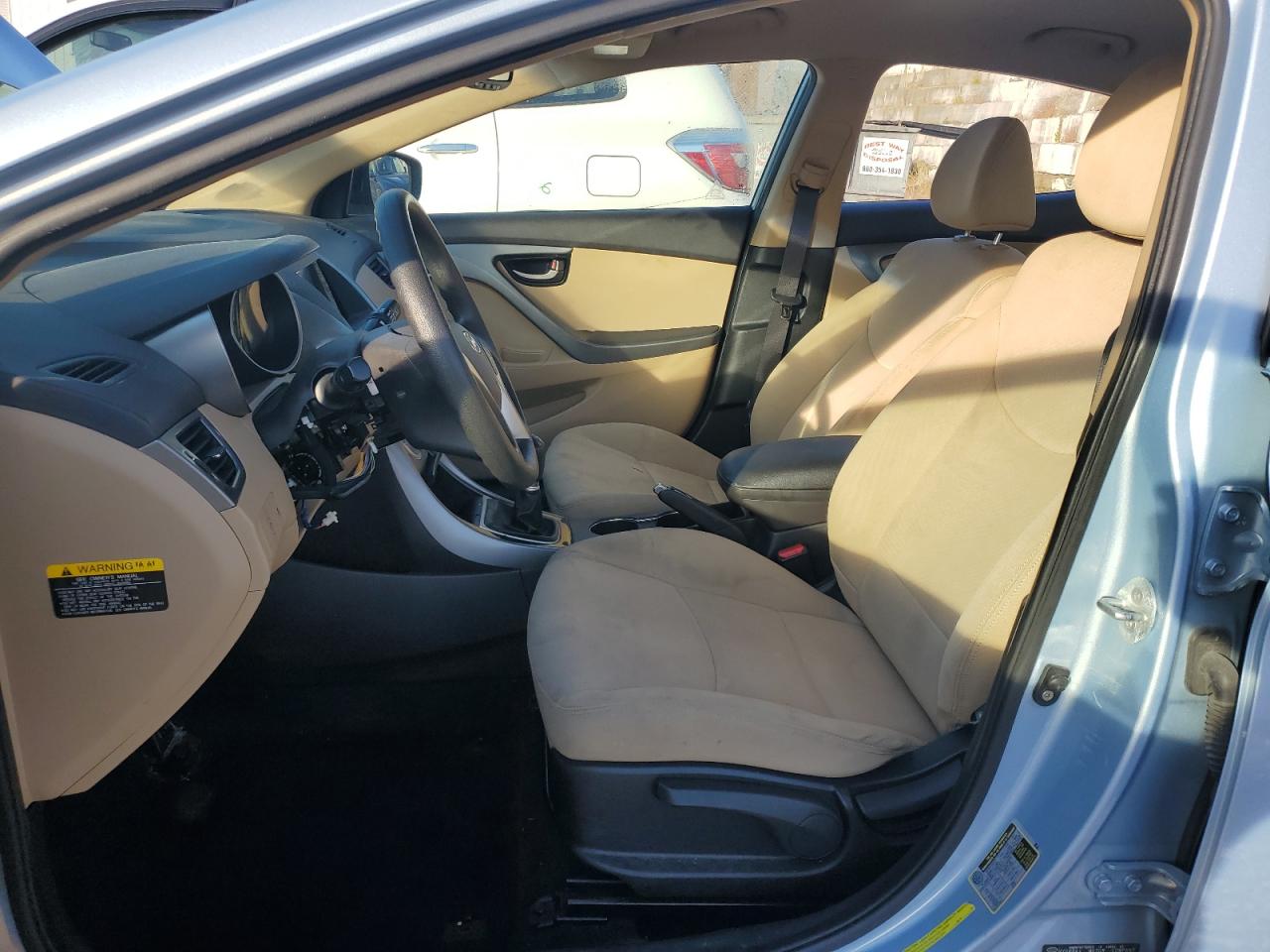 2012 Hyundai Elantra Gls VIN: KMHDH4AE9CU244430 Lot: 84876625