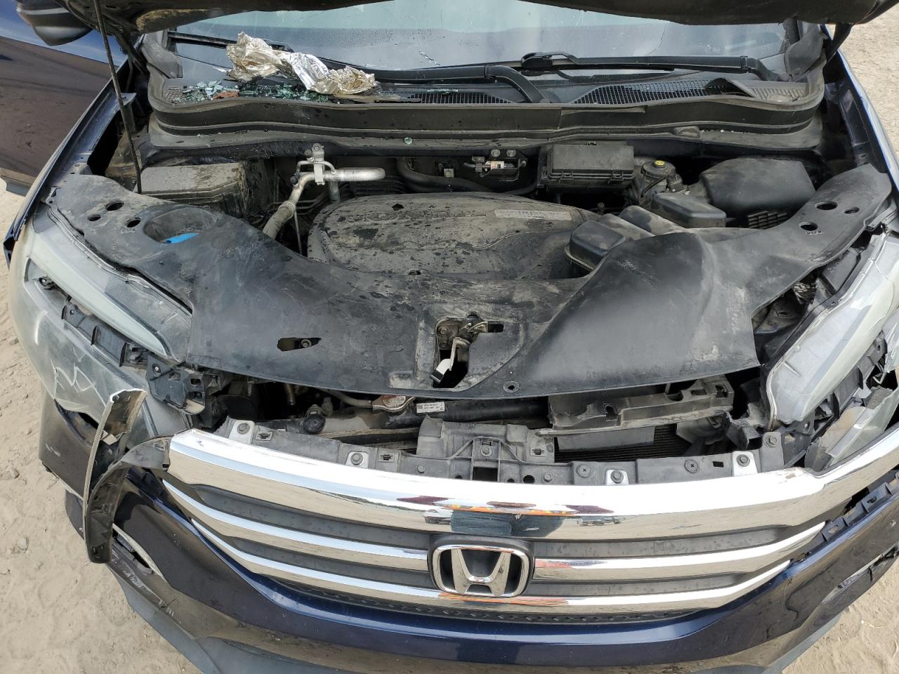 2017 Honda Pilot Exl VIN: 5FNYF5H55HB031627 Lot: 86899315