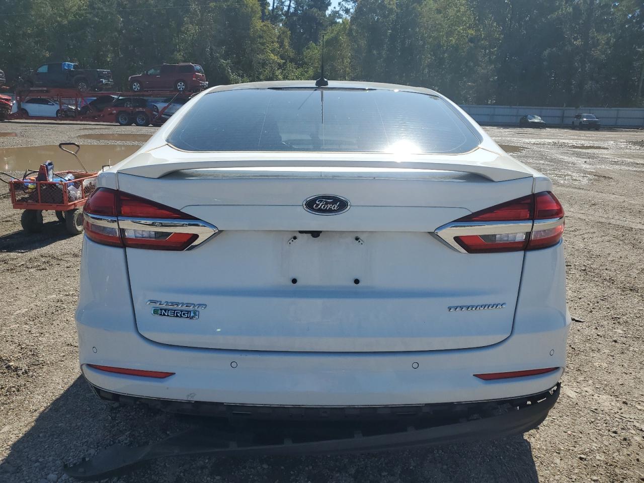 2019 Ford Fusion Titanium VIN: 3FA6P0SUXKR176102 Lot: 82620105