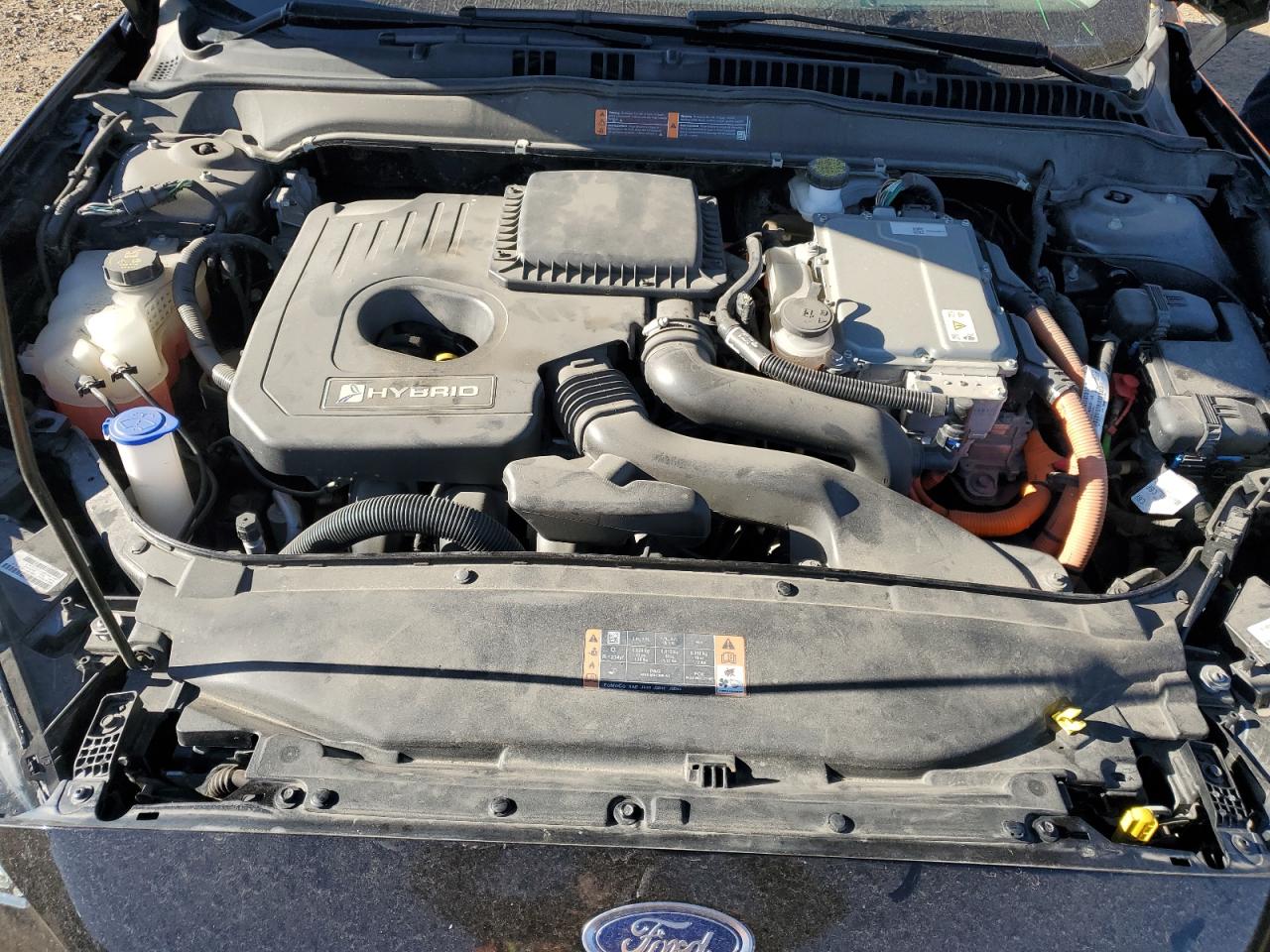 2019 Ford Fusion Titanium VIN: 3FA6P0RU6KR156130 Lot: 85370285