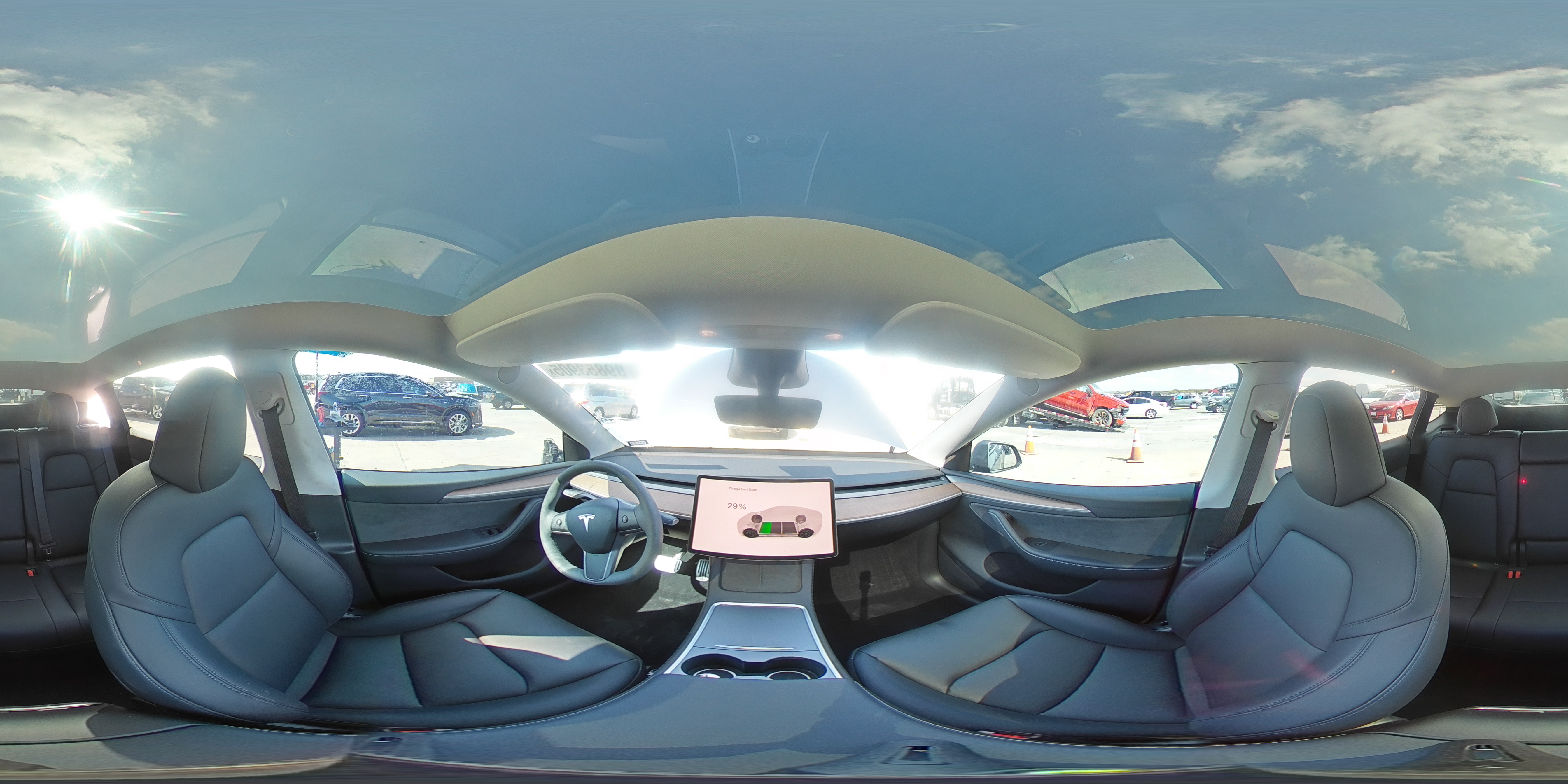 2024 Tesla Model Y VIN: 7SAYGDEE1RA288457 Lot: 89853905