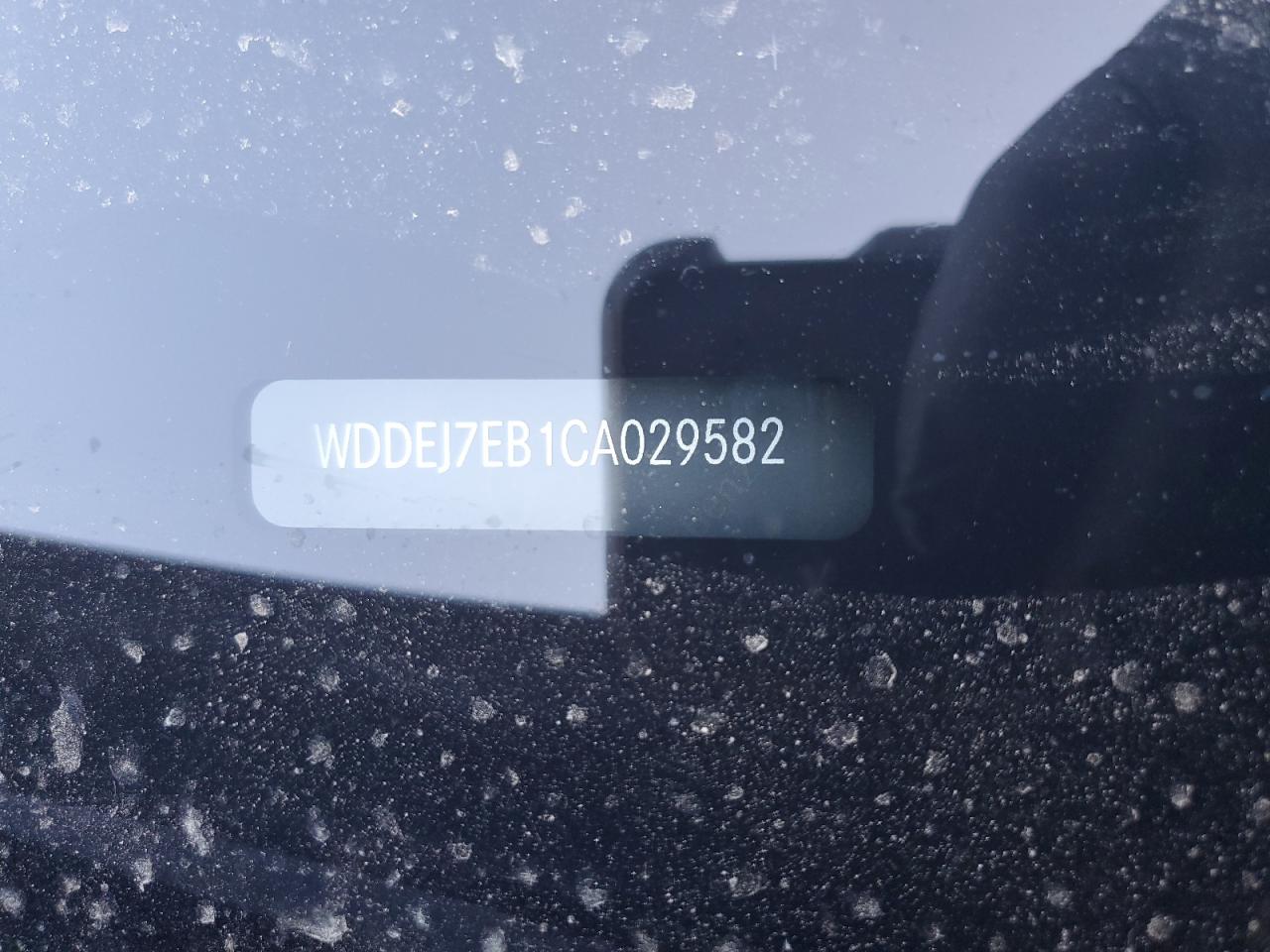 2012 Mercedes-Benz Cl 63 Amg VIN: WDDEJ7EB1CA029582 Lot: 85924455