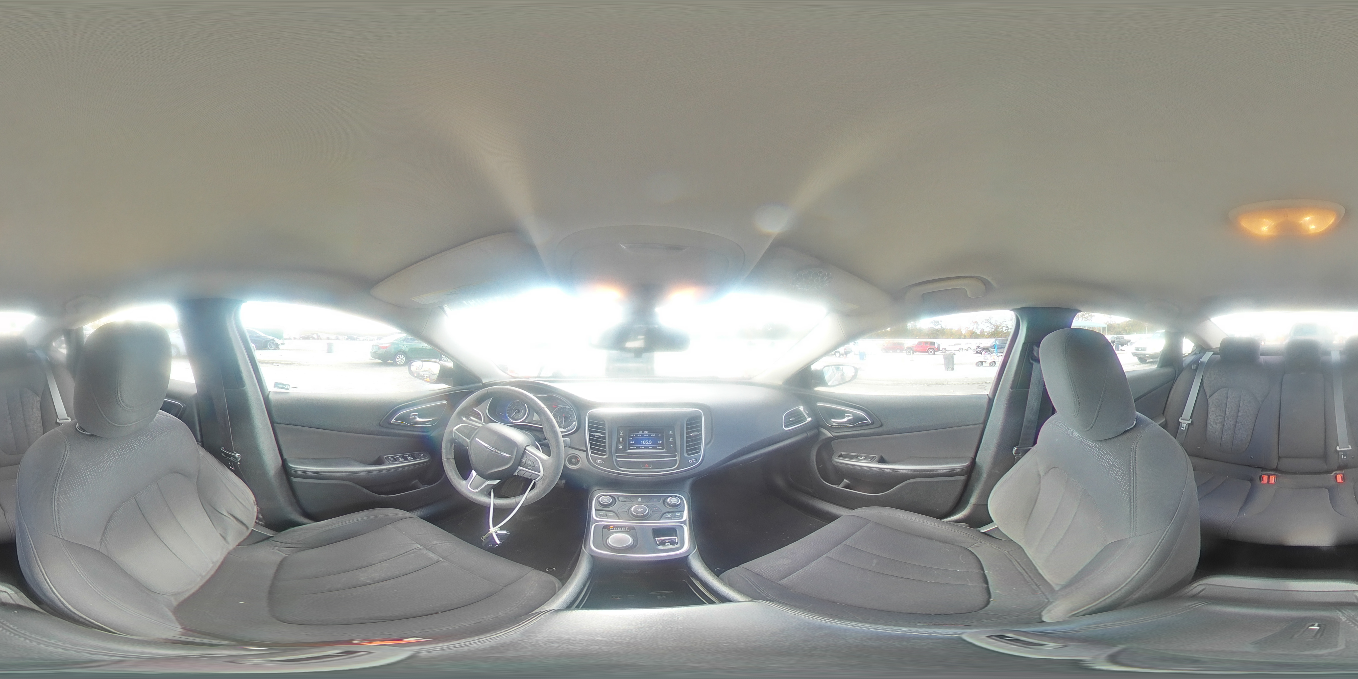 2015 Chrysler 200 Limited VIN: 1C3CCCAB2FN605384 Lot: 90590535