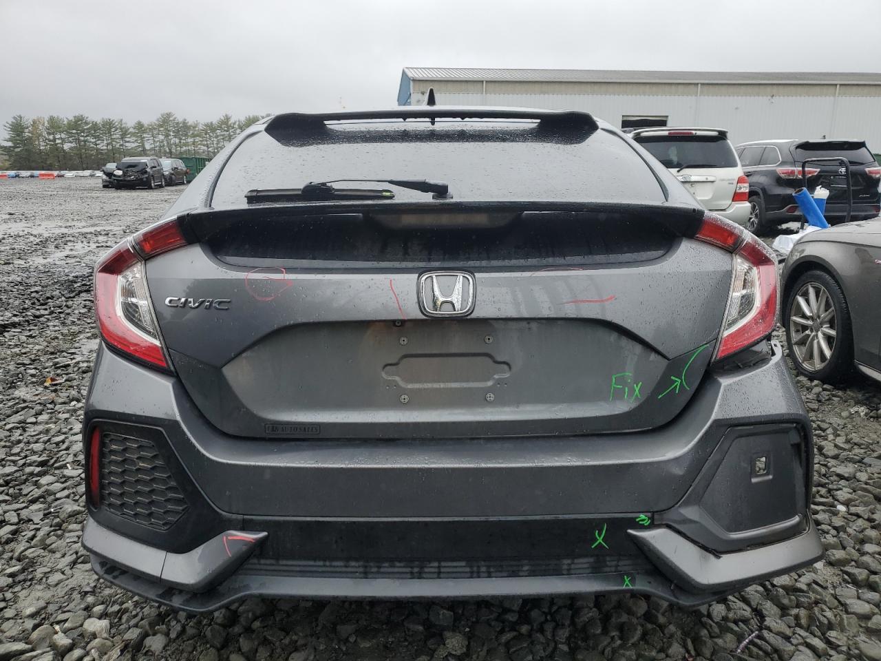 2017 Honda Civic Ex VIN: SHHFK7H53HU415838 Lot: 86113385