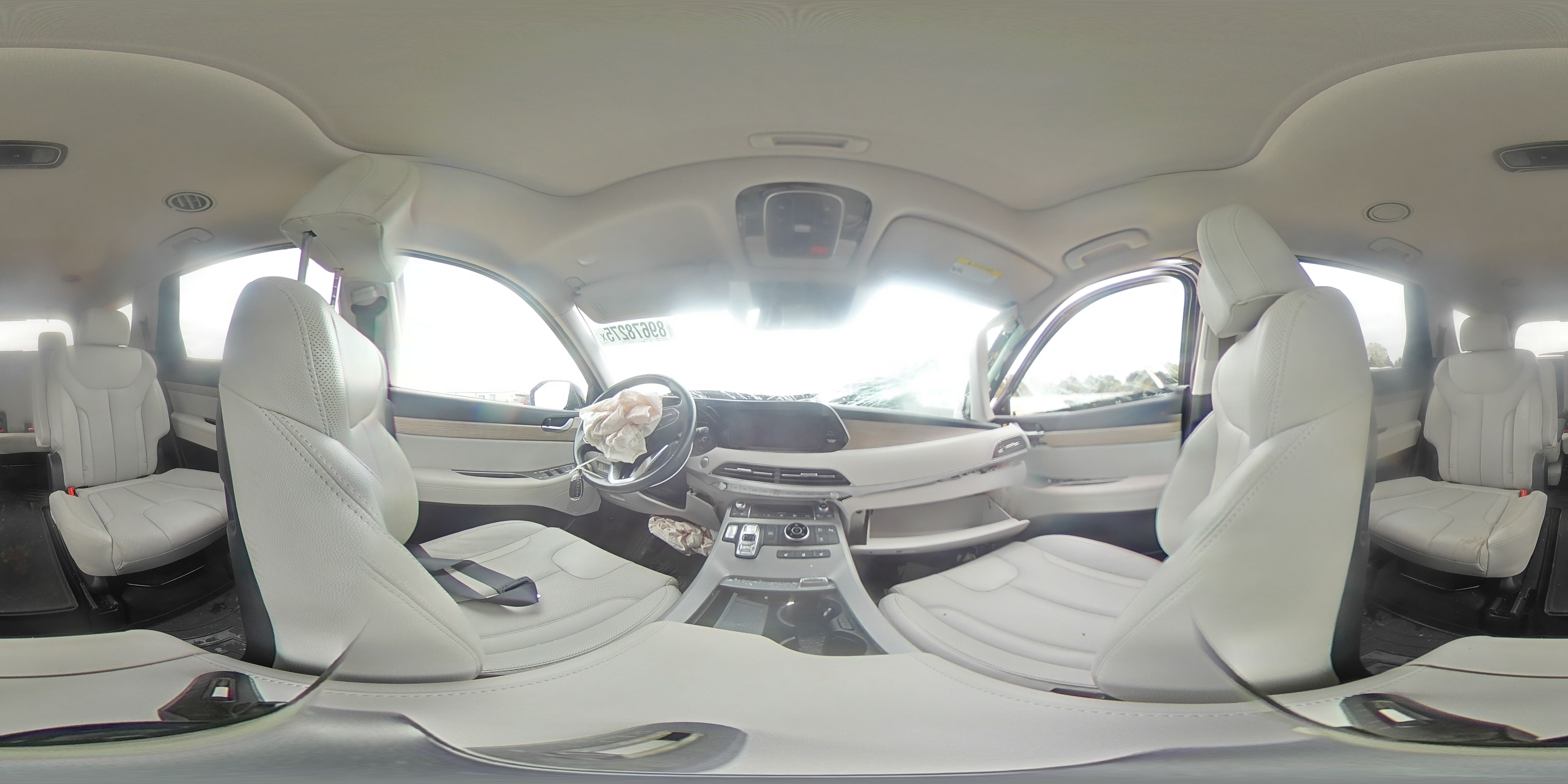 2022 Hyundai Palisade Sel VIN: KM8R4DHE0NU457552 Lot: 89678275