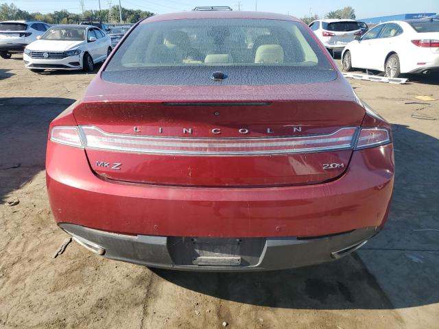 Sedans LINCOLN MKZ 2015 Czerwony