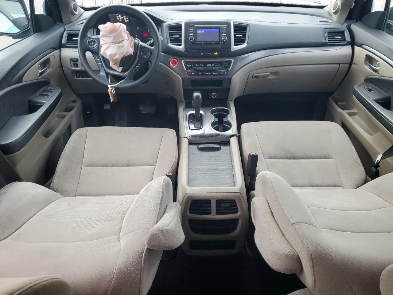 2017 Honda Pilot Lx VIN: 5FNYF6H11HB078138 Lot: 85137375